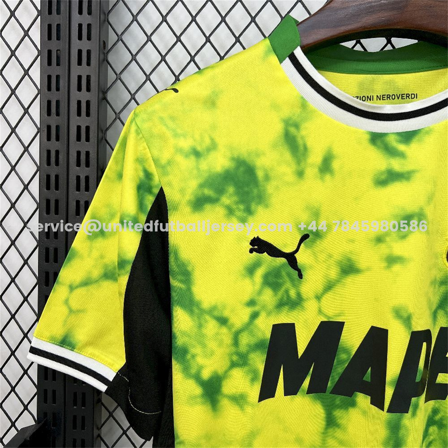 unitedfutballjersey-Sassuolo 25-26 Third Jersey - Fans Version