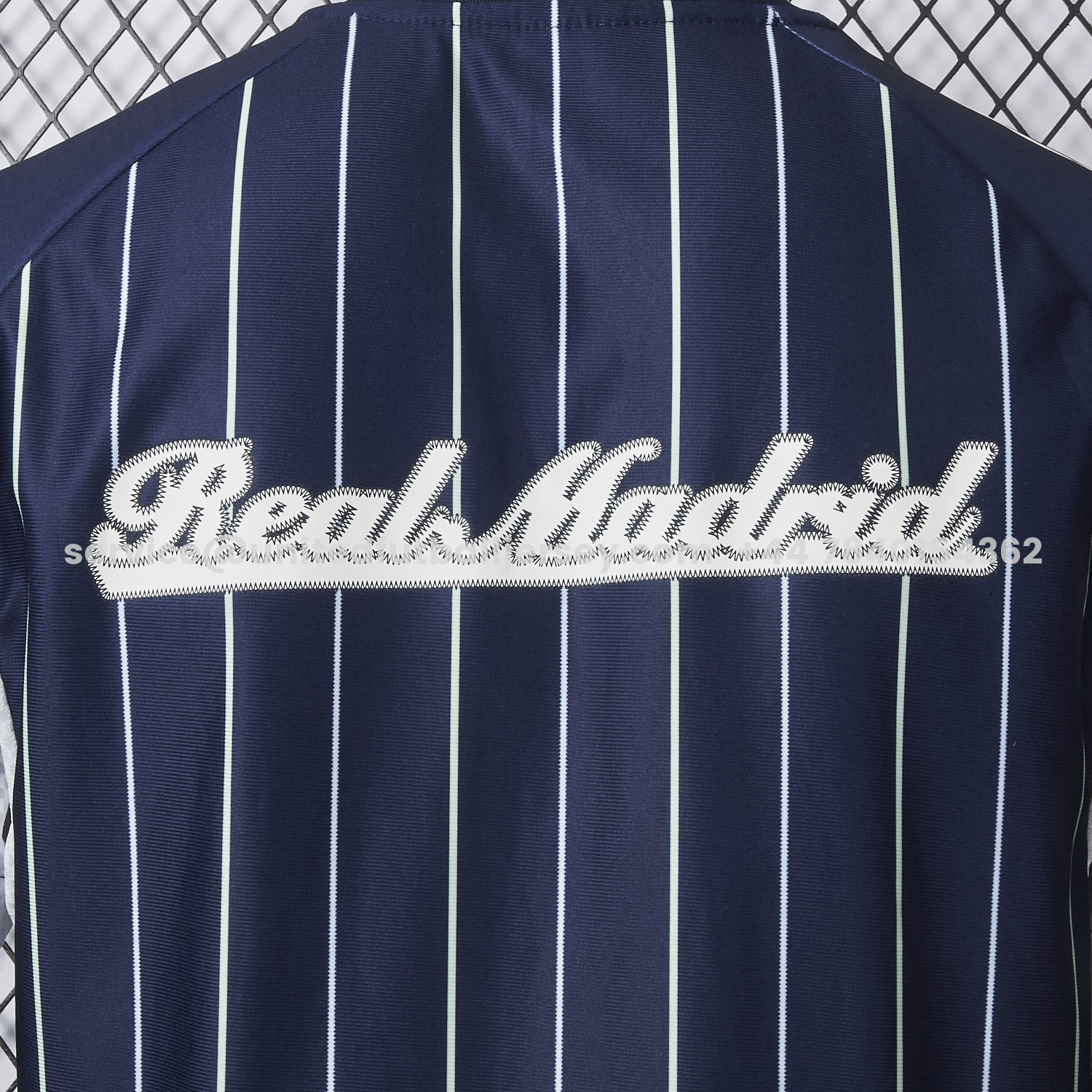 unitedfutballjersey-Real Madrid 25-26 Deep Blue Baseball Jersey - Player Version