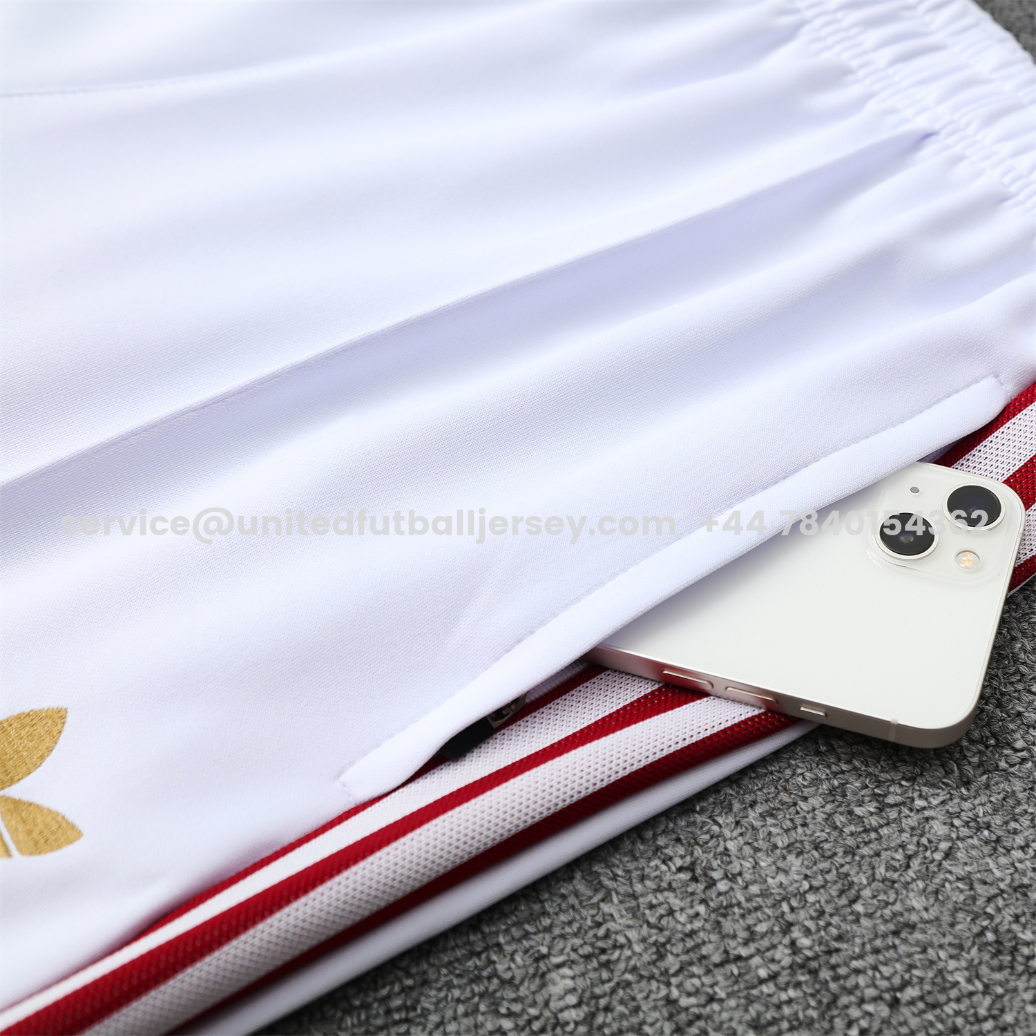 unitedfutballjersey-Bayern Munich 25-26 125th Anniversary Jacket Training Tracksuit - White Jackets & White Pants