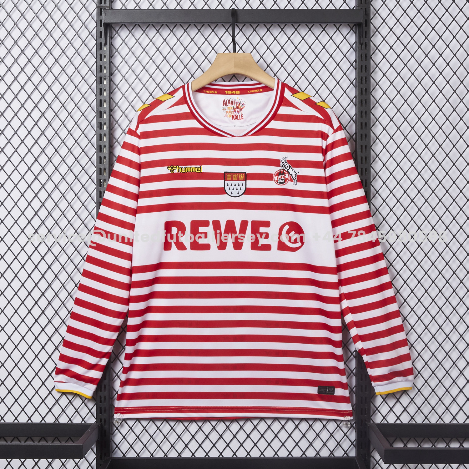 unitedfutballjersey-Köln 25-26 Carnival Special Long Sleeves Jersey - Fans Version