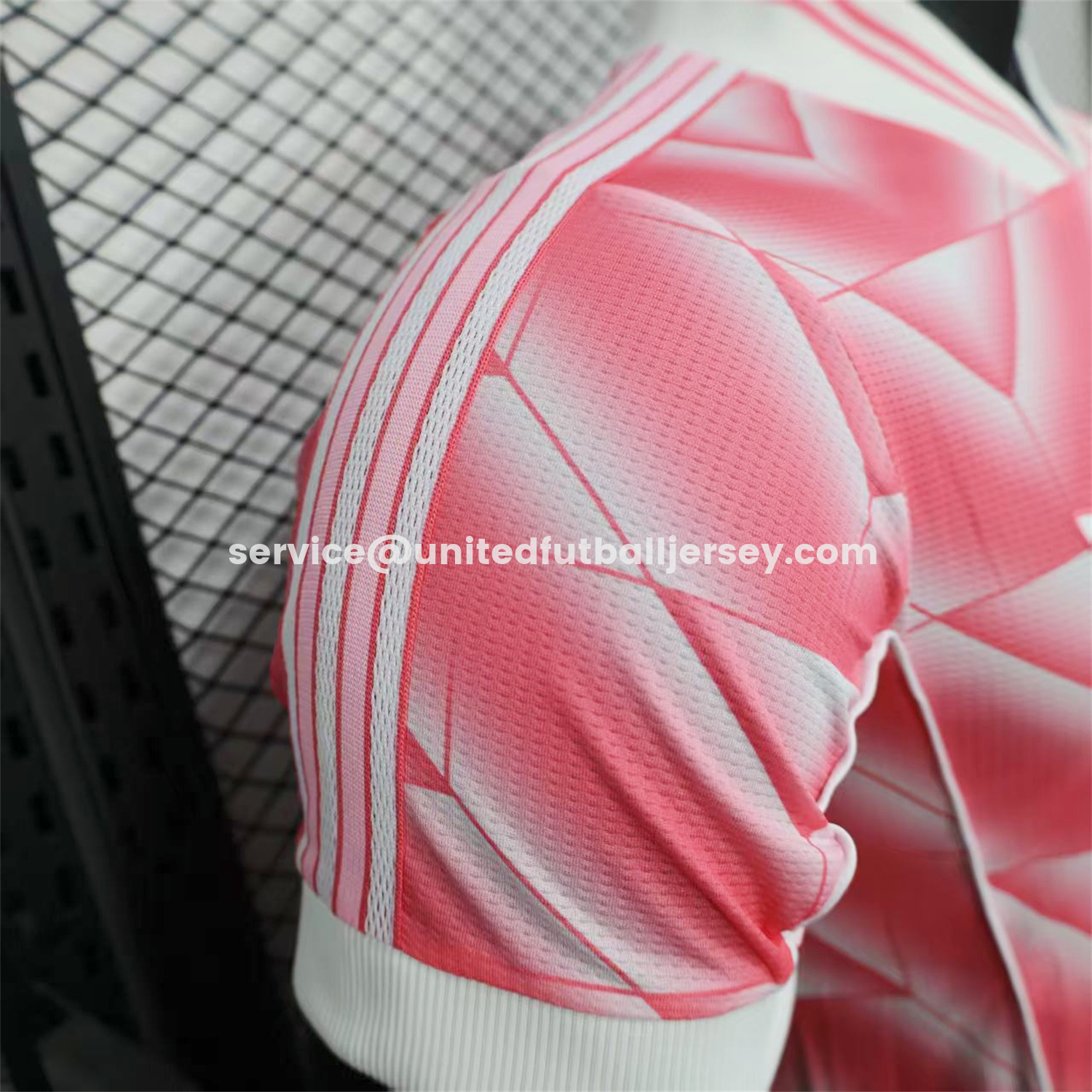 unitedfutballjersey-Real Madrid 25-26 Refracted Pink Light White Special Jersey - Player Version