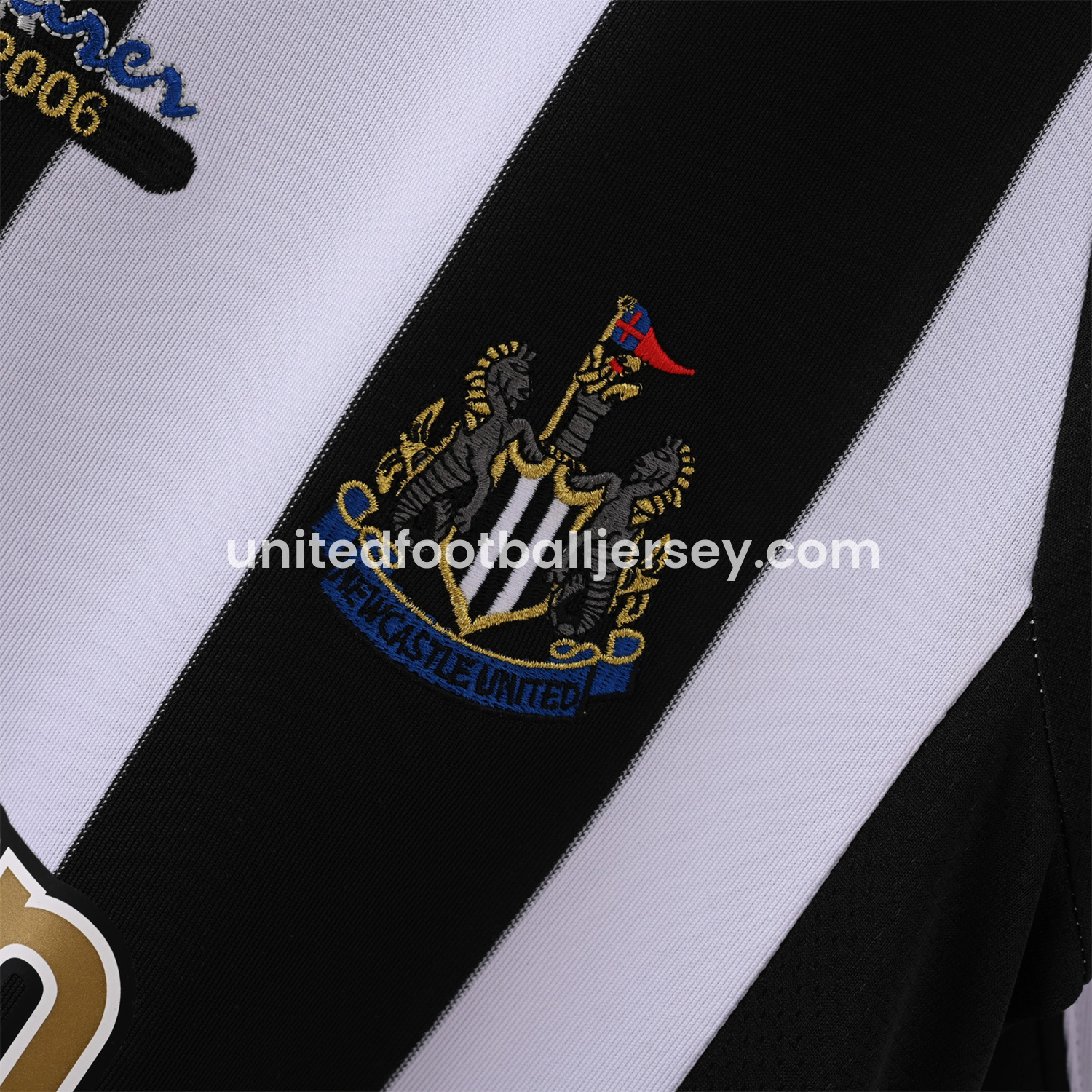 unitedfutballjersey-Retro Newcastle United 2006 Alan Shearer Testimonial Home Jersey