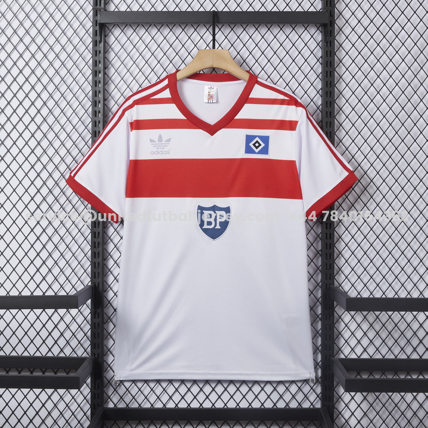unitedfutballjersey-Retro Hamburger SV 1982-83 Champion Home Jersey