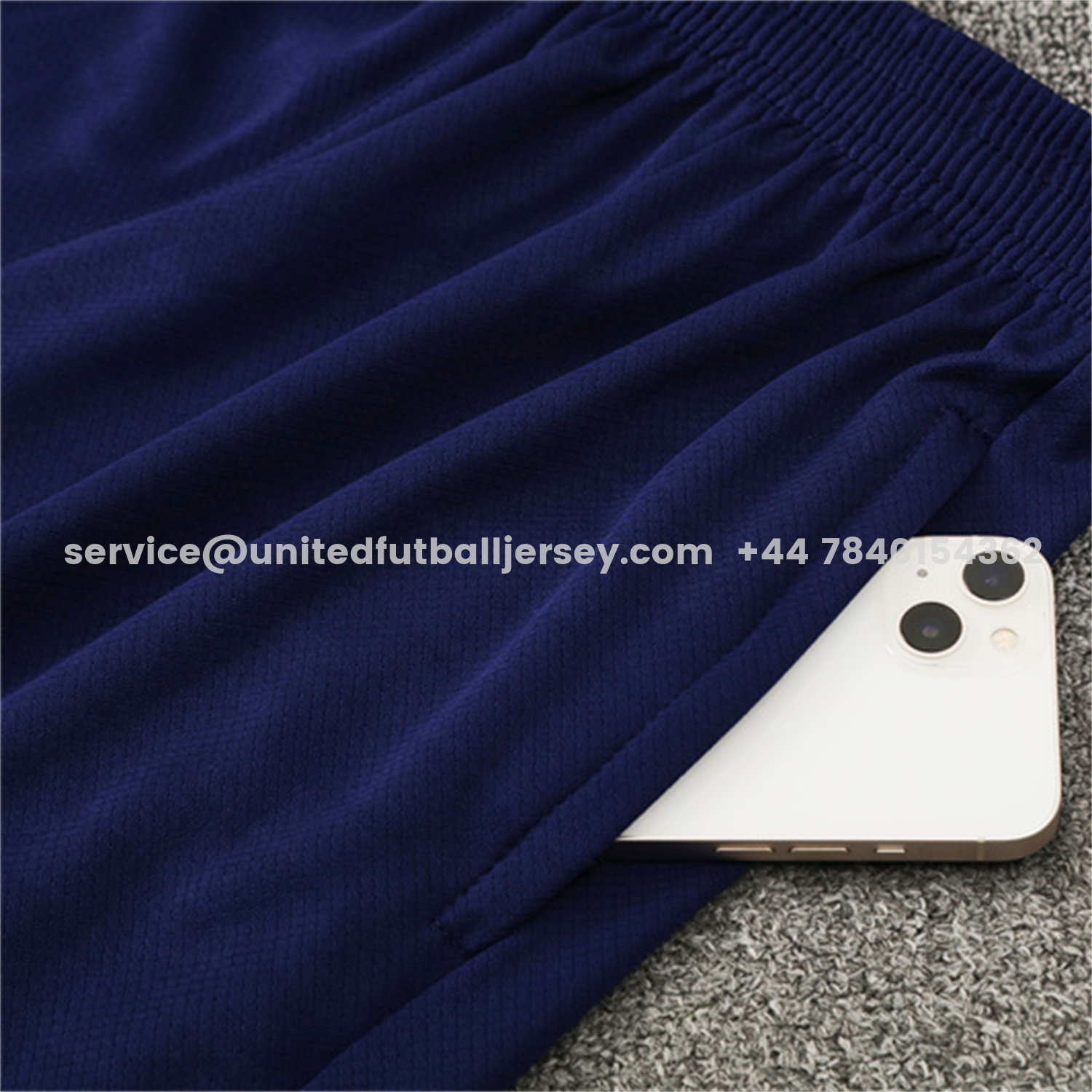 unitedfutballjersey-Barcelona 25-26 Short-Sleeve Training Set - Orange Top Royal Blue Sponsor& Royal Blue Shorts