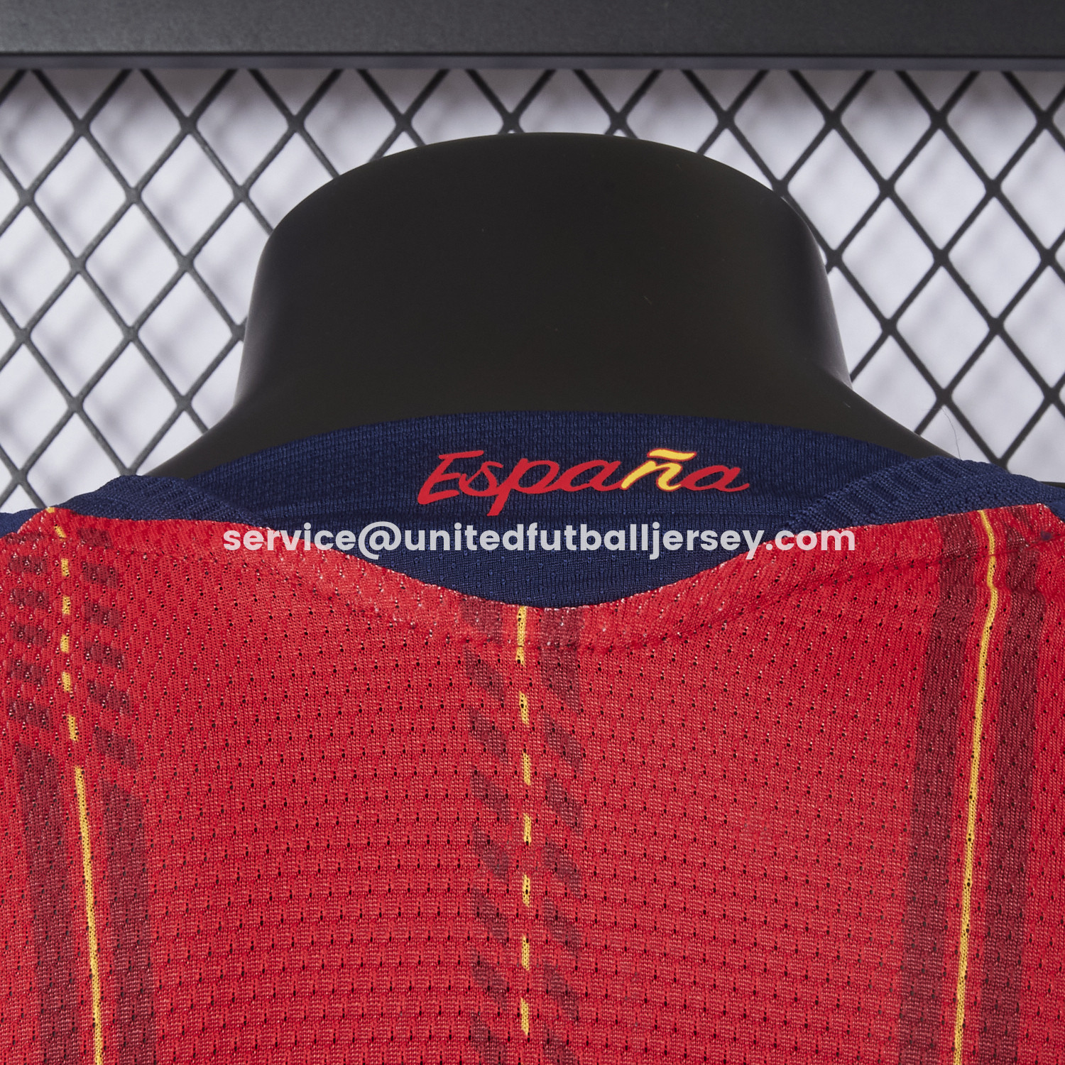 unitedfutballjersey-Spain 2026 Home Long Sleeves Jersey - Player Version