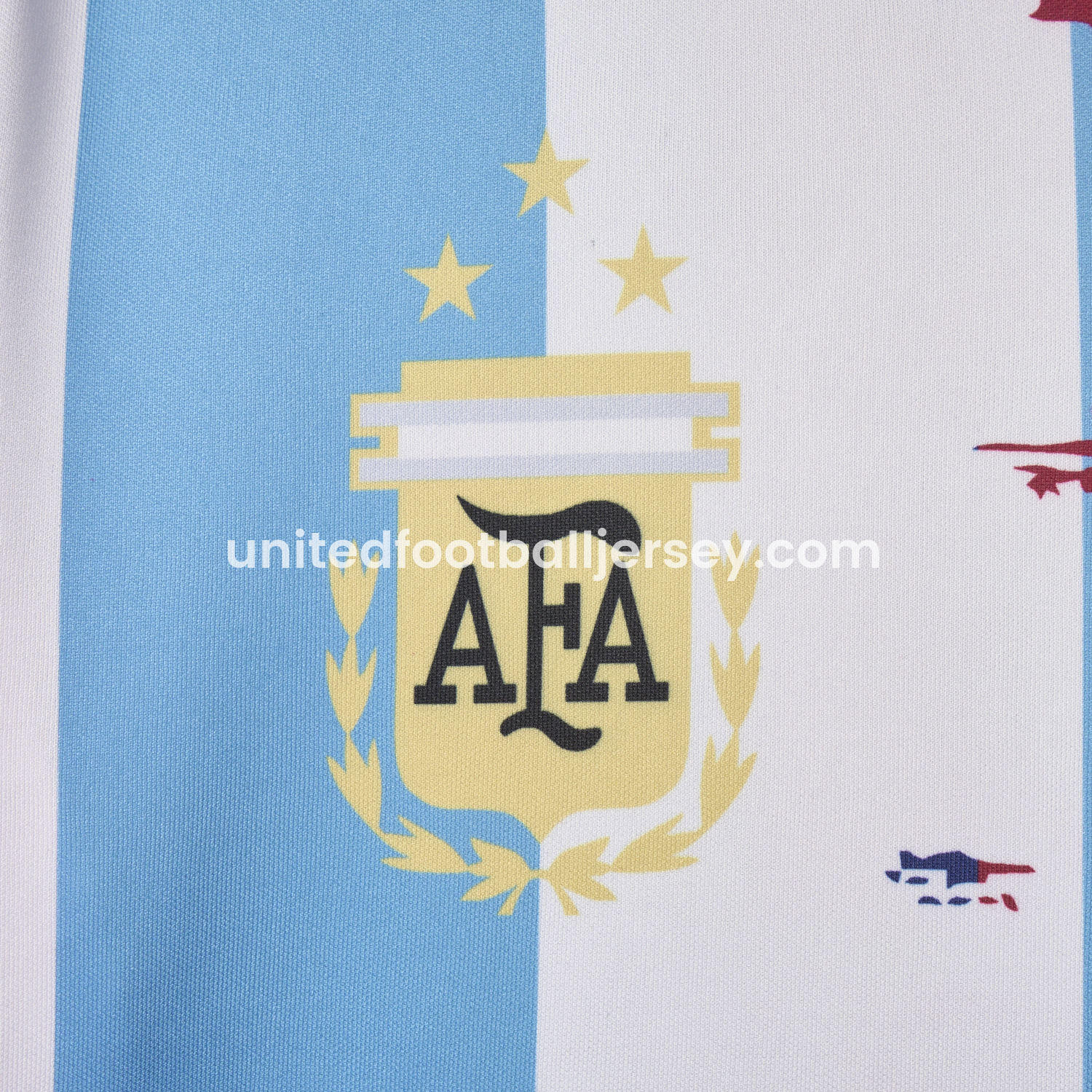 unitedfutballjersey-Messi Argentina & Barcelona Special Jersey - Fans Version