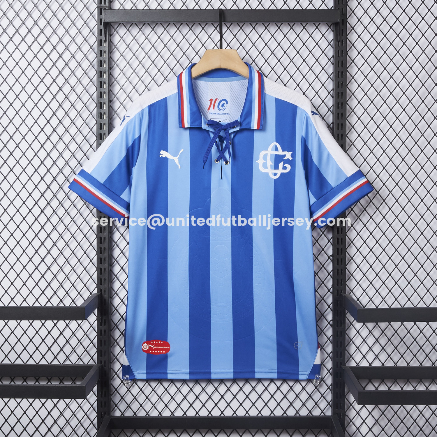 unitedfutballjersey-Retro Chivas de Guadalajara 2016-17 110-Years Anniversary Away Jersey