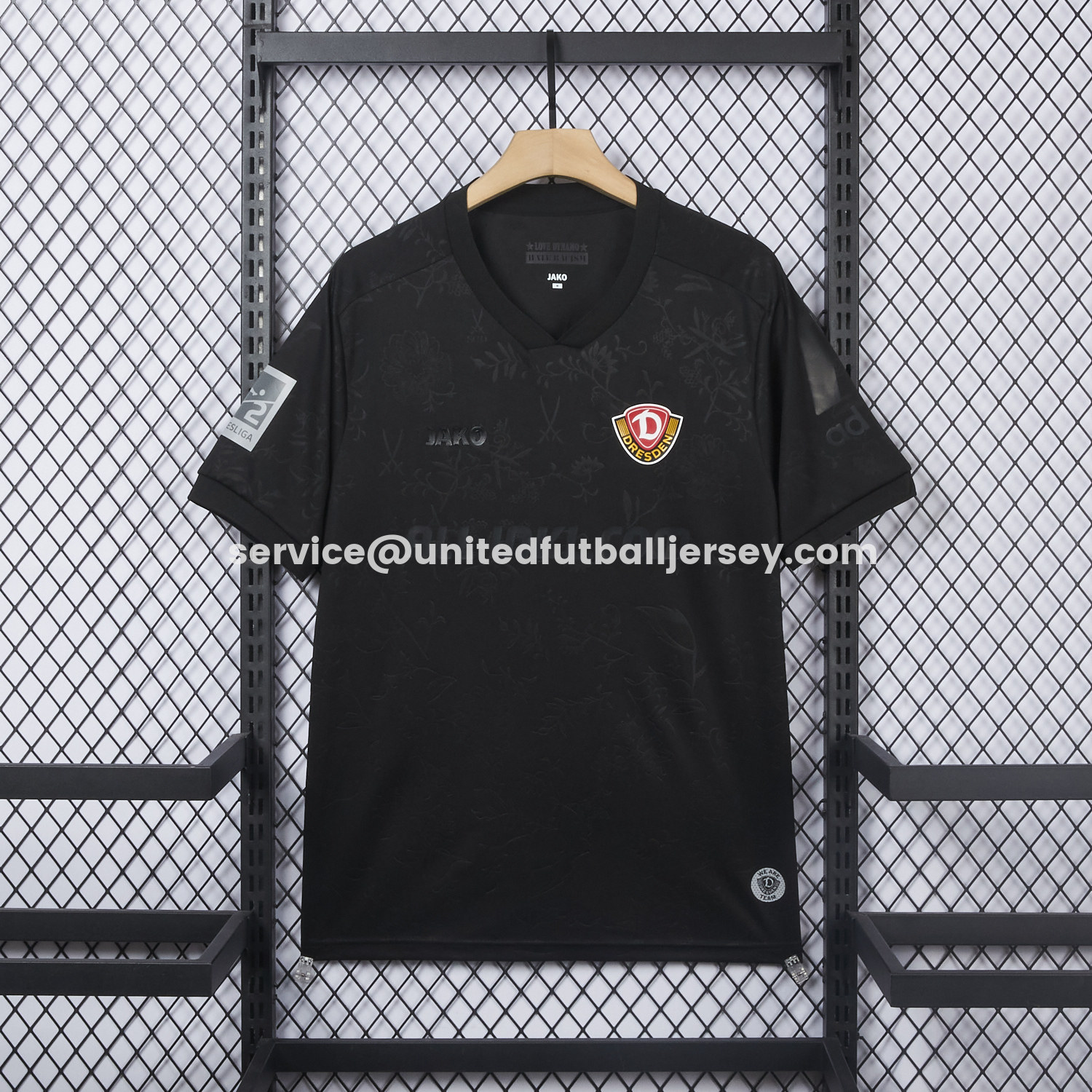 unitedfutballjersey-Dynamo Dresden 25-26 Black Special Jersey - Fans Version