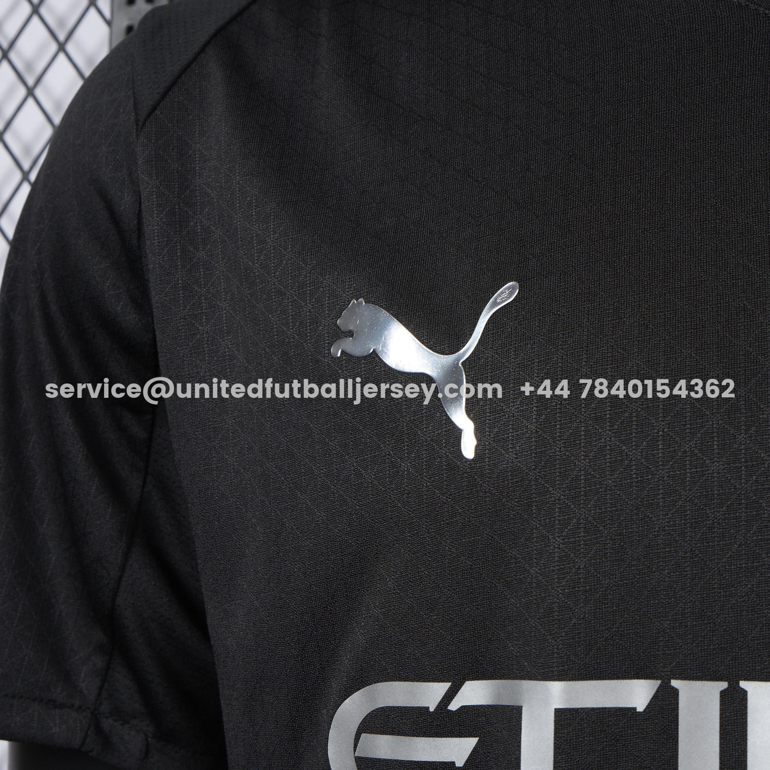 unitedfutballjersey-Manchester City 25-26 Away Black Jersey - Player Version