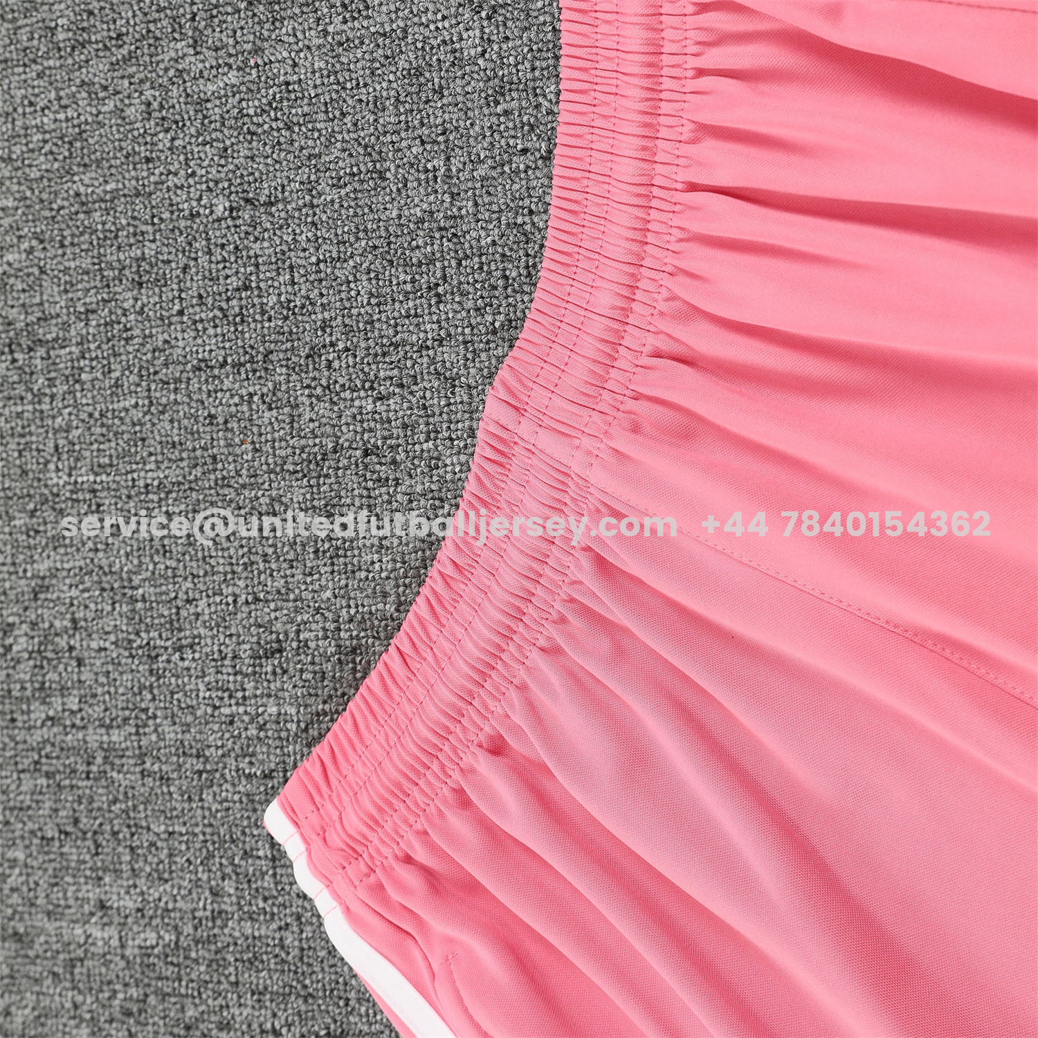 unitedfutballjersey-INT M.A.M 25-26 Short-Sleeve Training Set - Pink Top & Pink Shorts