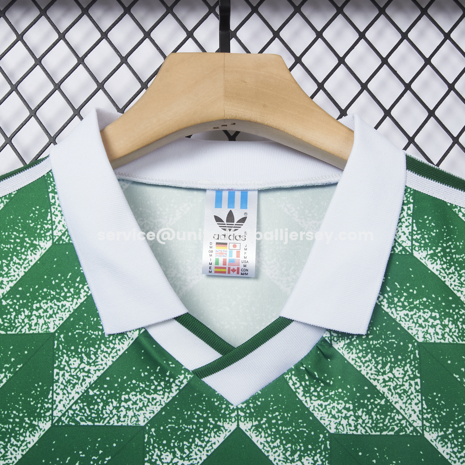 unitedfutballjersey-Retro Hannover 96 1990-91 Away Green Jersey