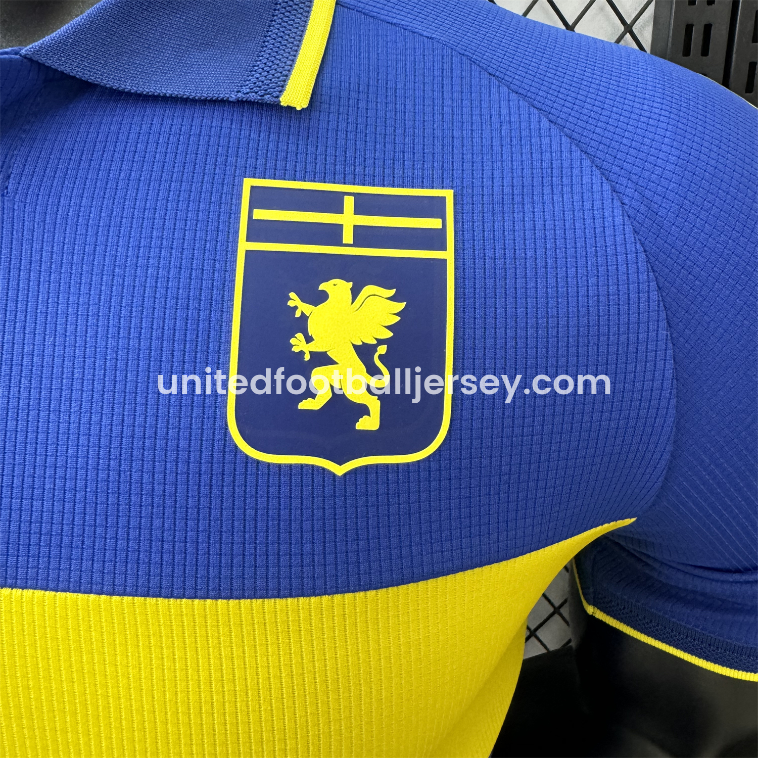 unitedfutballjersey-Genoa 24-25 Fourth Unsponsored Jersey - Player Version