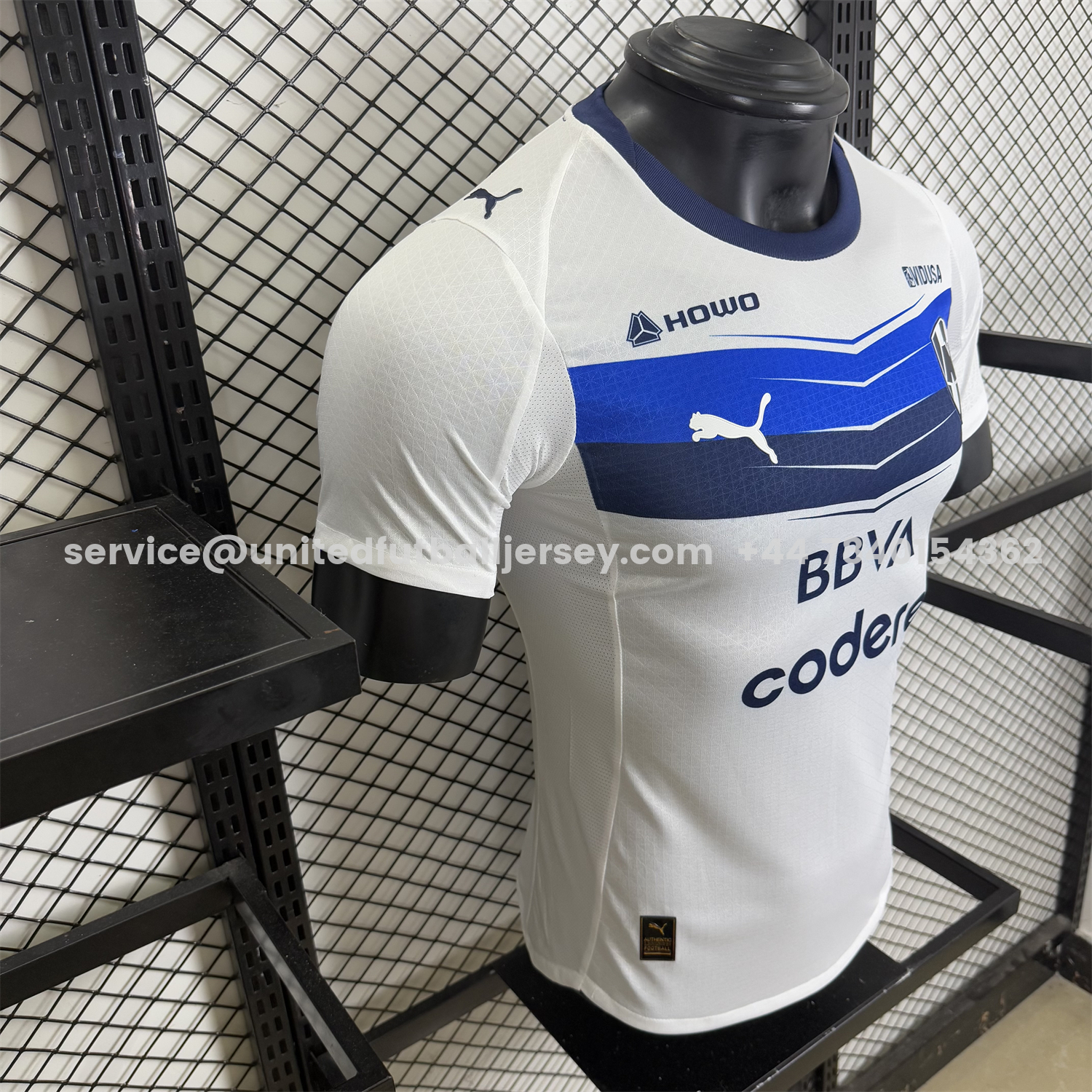 unitedfutballjersey-Rayados Monterrey 25-26 Away White Jersey - Player Version