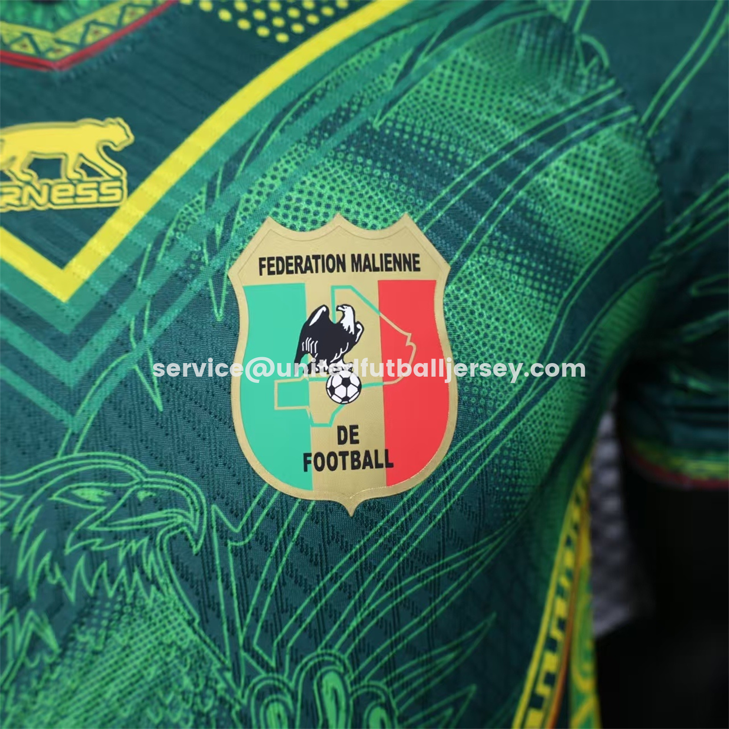 unitedfutballjersey-Mali 2026 Eagle Green Jersey - Player Version
