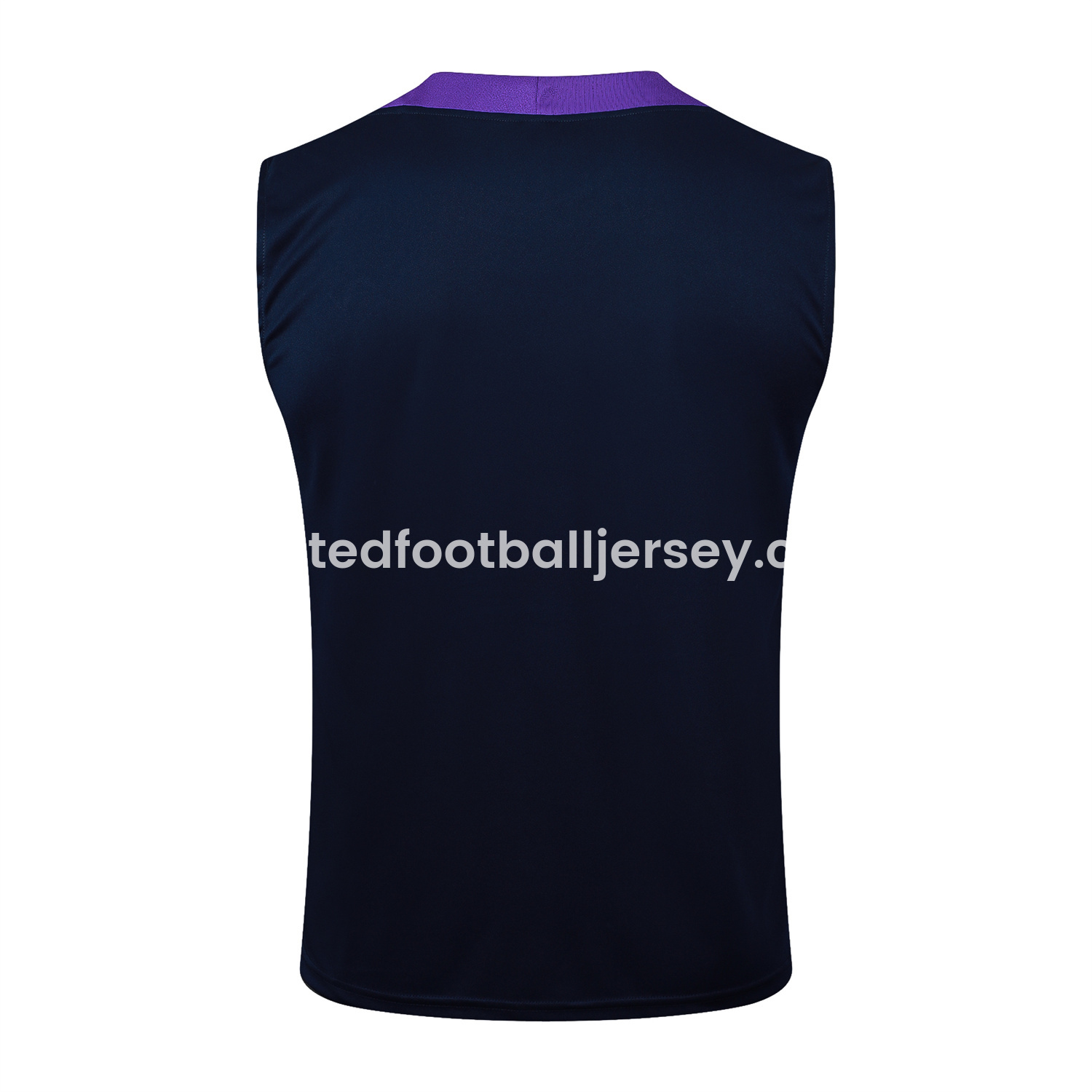 unitedfutballjersey-Corinthians 25-26 Vest Training Set - Deep Blue Black Vest and Shorts