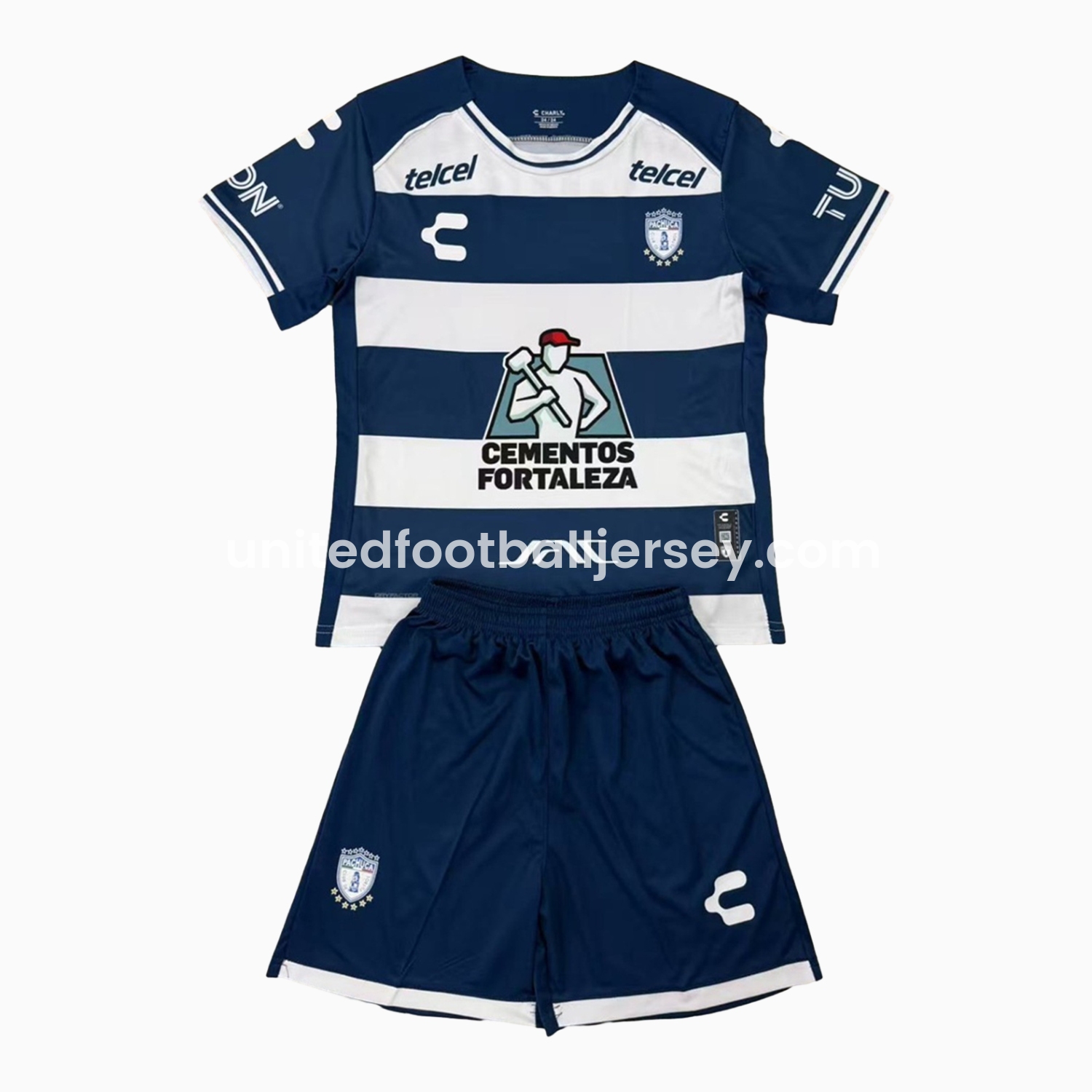 unitedfutballjersey-Pachuca 24-25 Home Kids Kit
