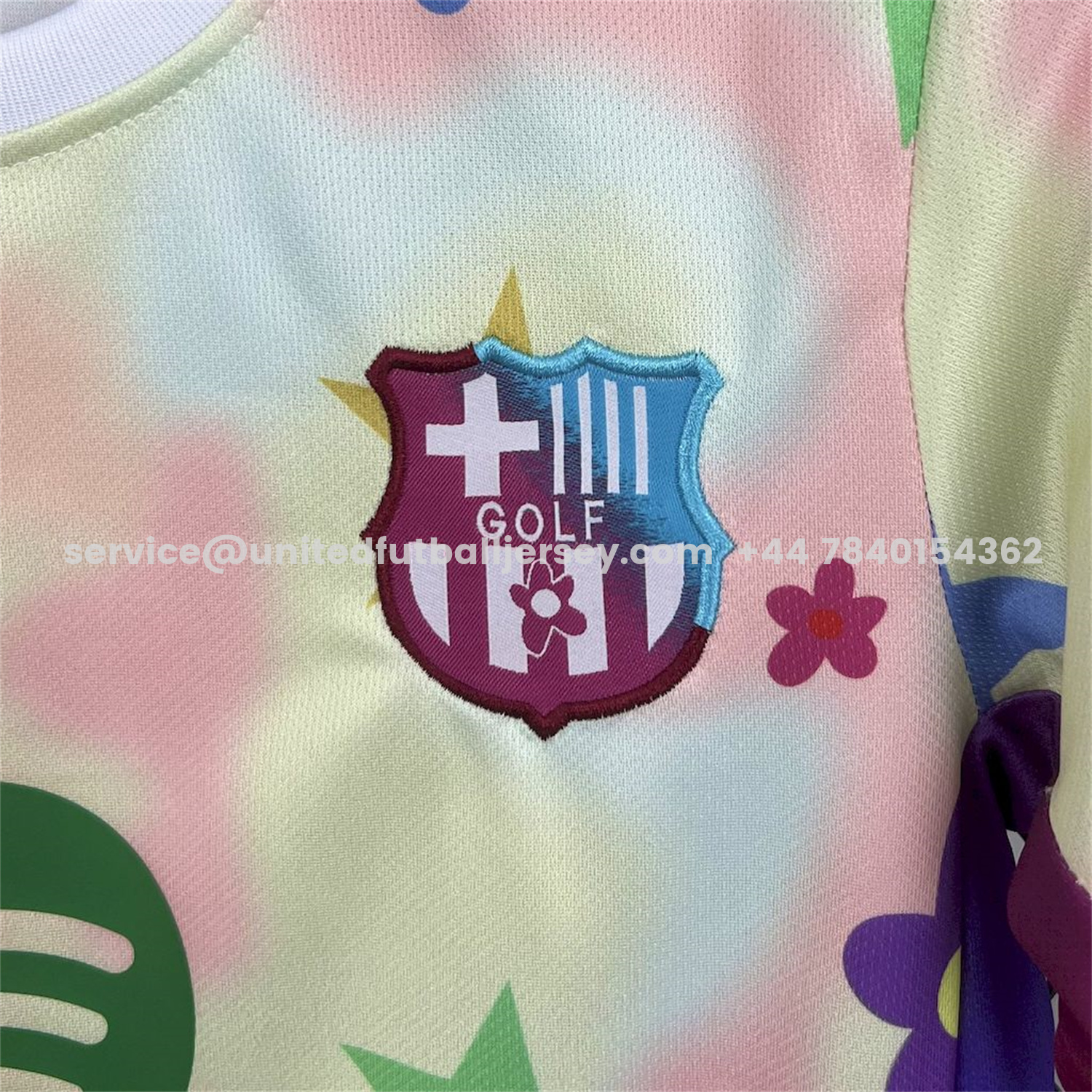 unitedfutballjersey-Barcelona 25-26 Stars And Flowers Pink Special Kids Kit