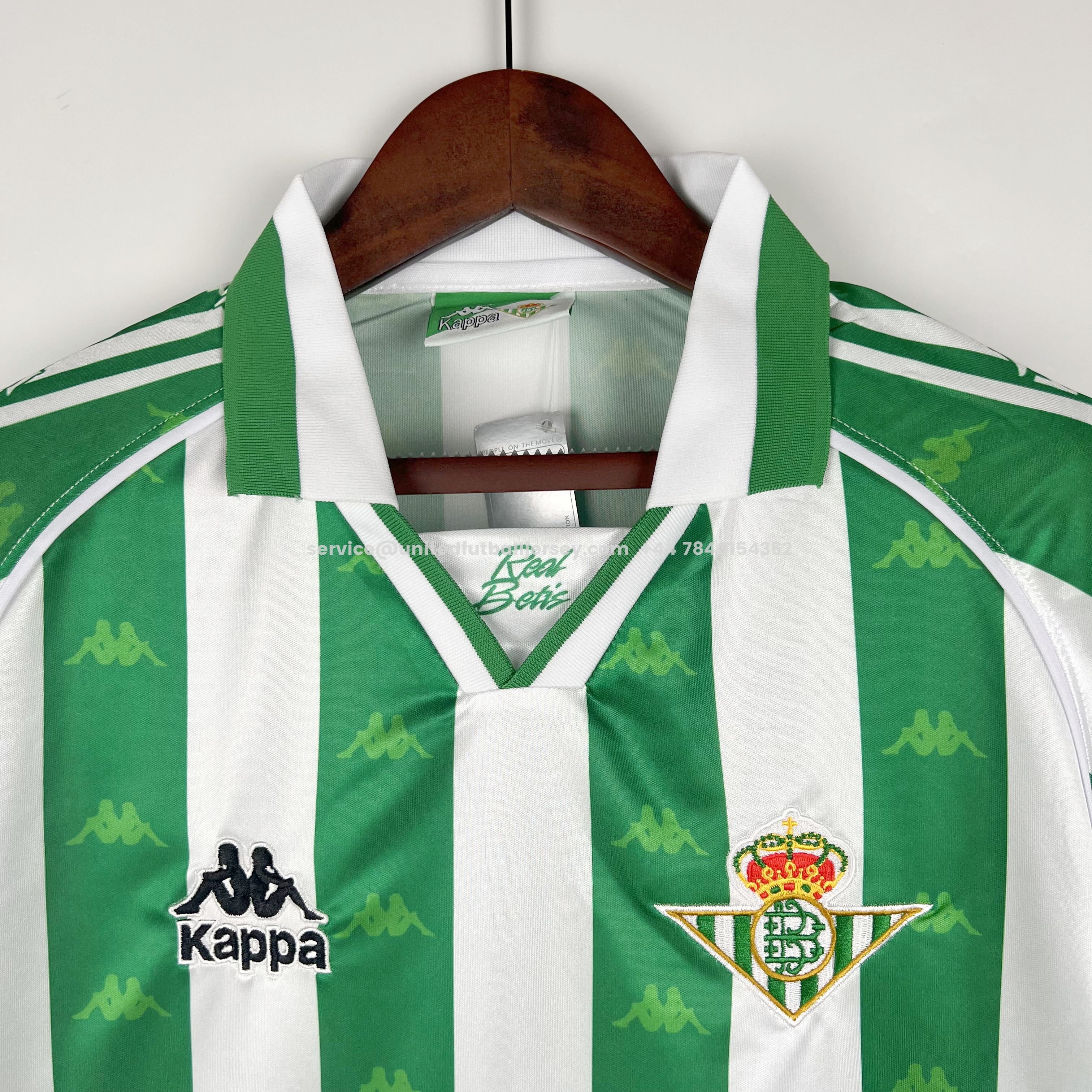 unitedfutballjersey-Retro Real Betis 1995-97 Home Stadium Jersey
