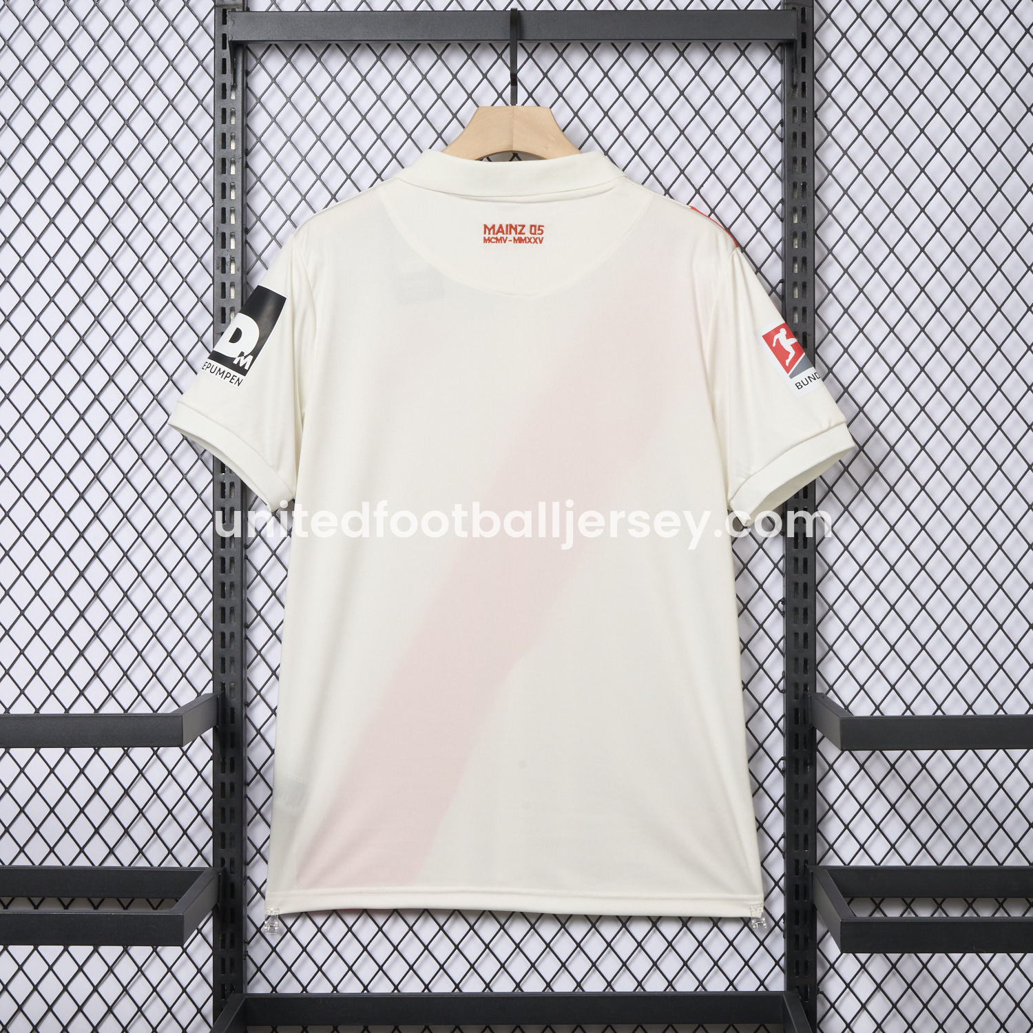 unitedfutballjersey-Mainz 2025 120th Anniversary Jersey - Fans Version