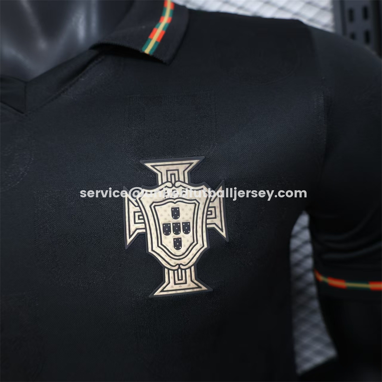 unitedfutballjersey-Portugal 2026 Away Black Jersey - Player Version
