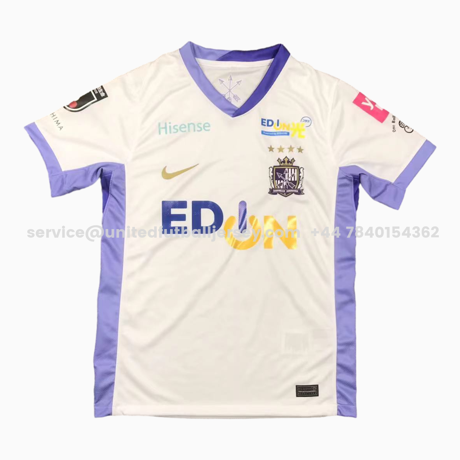 unitedfutballjersey-Sanfrecce Hiroshima 25-26 Away Jersey - Fans Version