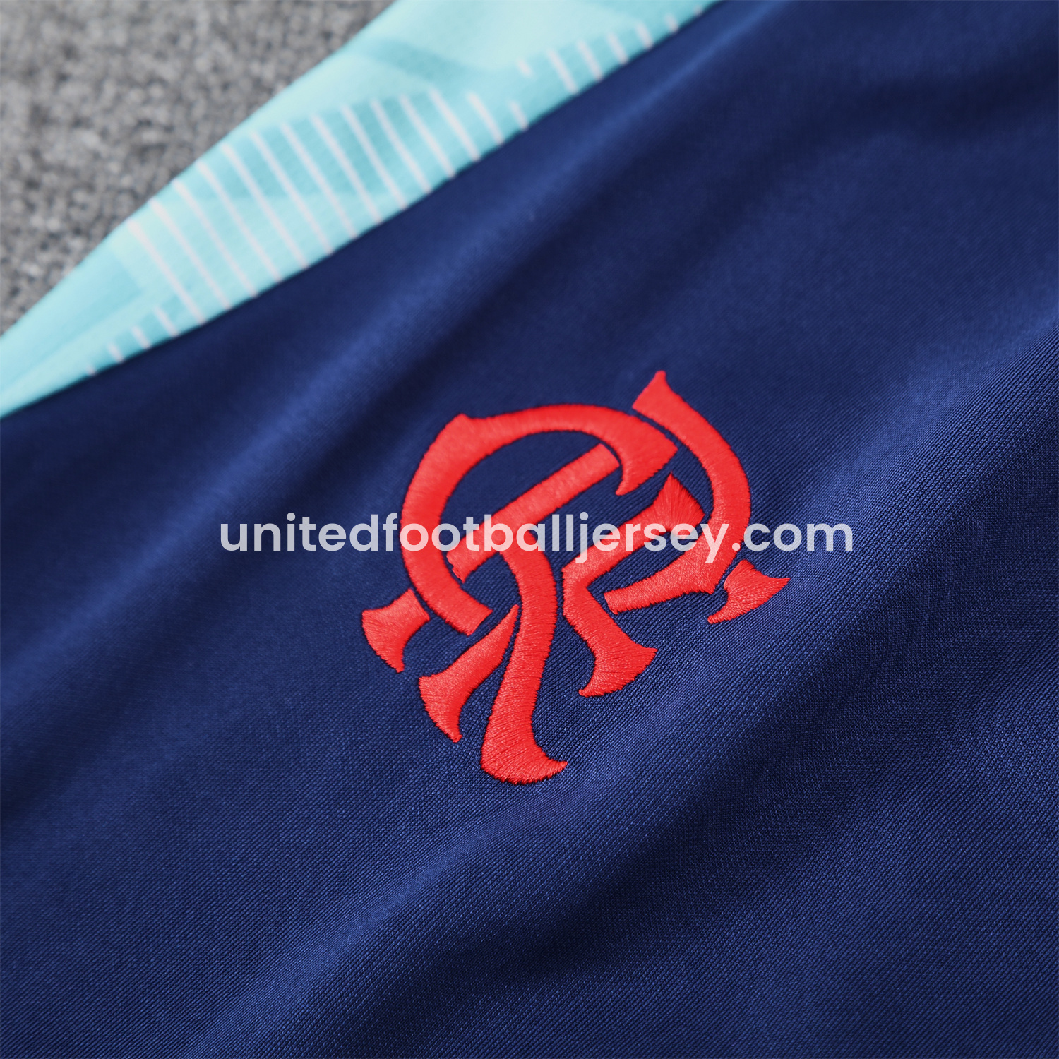 unitedfutballjersey-Flamengo 25-26 Training Hoodie Set - Royal Blue Top and Pants
