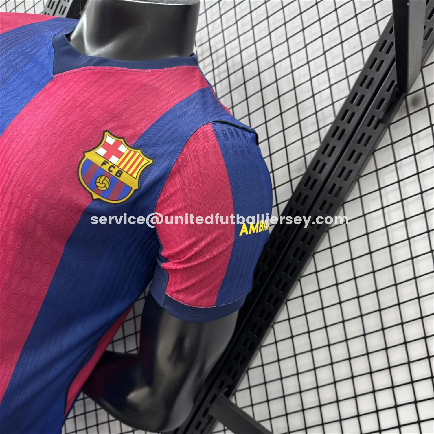 unitedfutballjersey-Barcelona 26-27 Home Jersey - Player Version