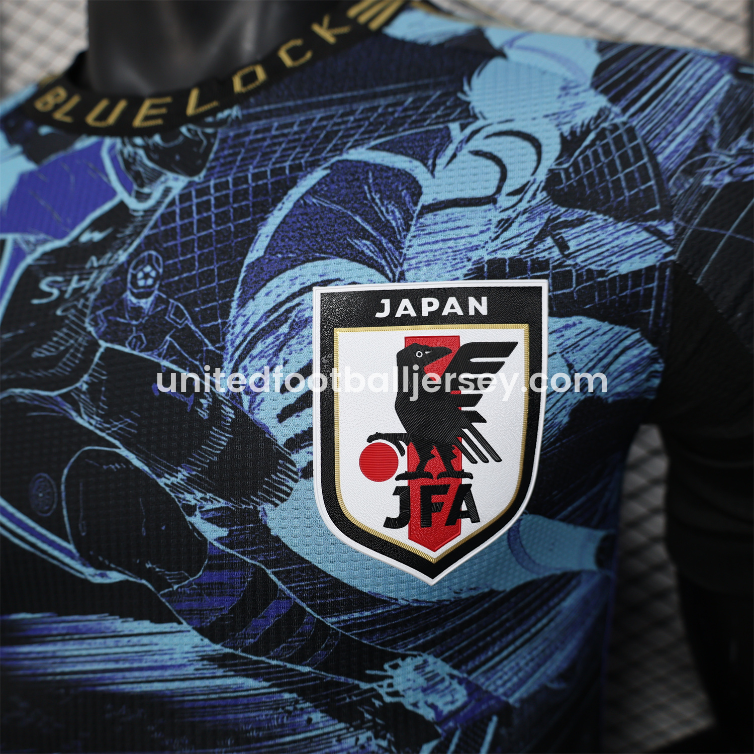 unitedfutballjersey-Japan 2025 Y3 BLUELOCK Special Edition Jersey - Player Version