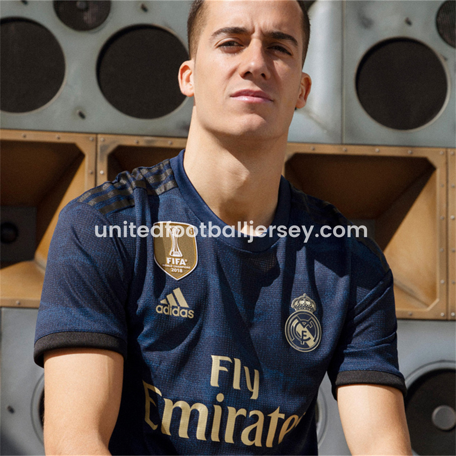 unitedfutballjersey-Retro Real Madrid 2019-20 Away Jersey - Player Version