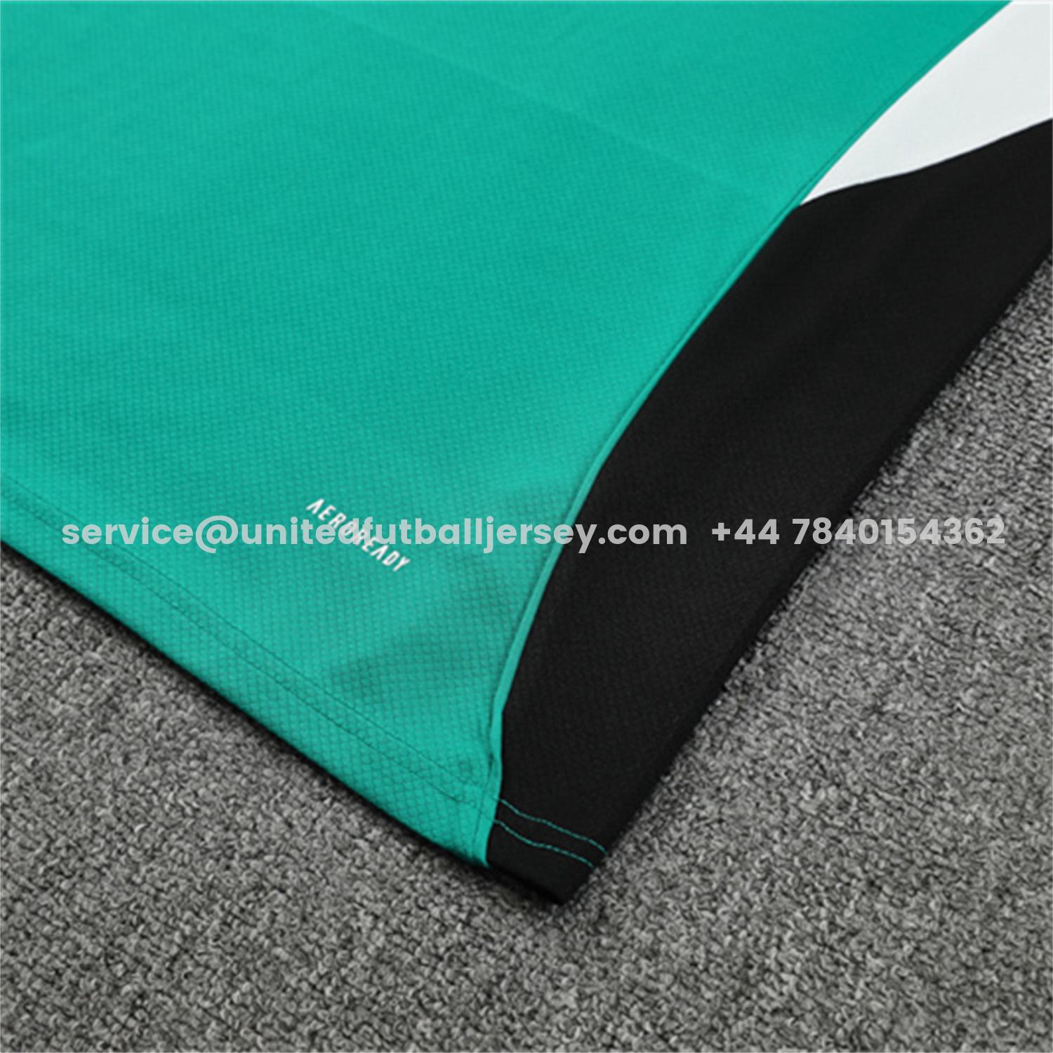 unitedfutballjersey-Liver.pool 25-26 Short-Sleeve Training Set - Green Top & Black Shorts