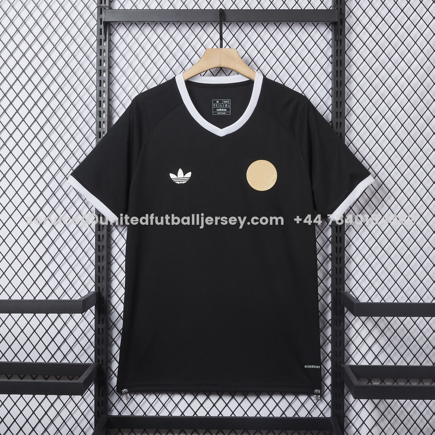 unitedfutballjersey-Ajax 25-26 Black Special Jersey - Fans Version