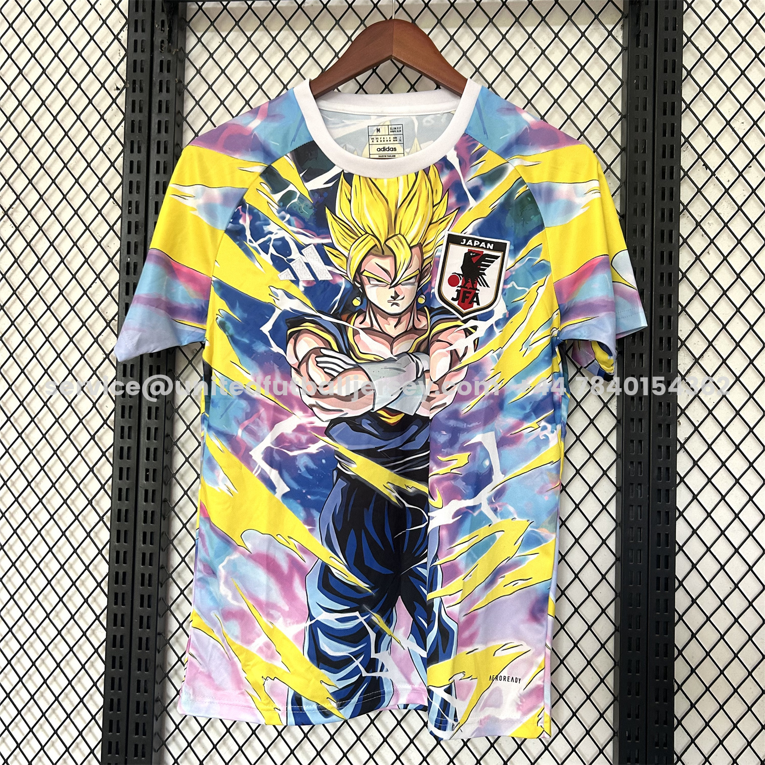 unitedfutballjersey-Japan 25-26 Blonde Super Saiyan Special Jersey - Fans Version