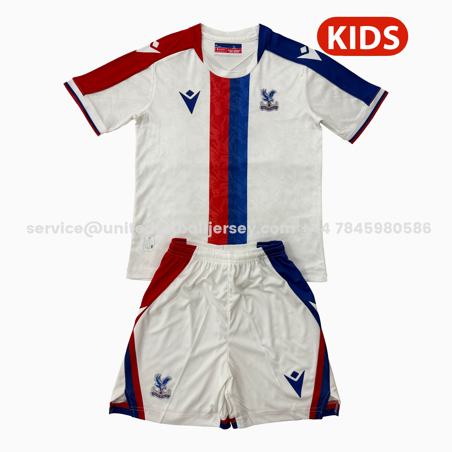unitedfutballjersey-Crystal Palace 25-26 Away Kids Kit