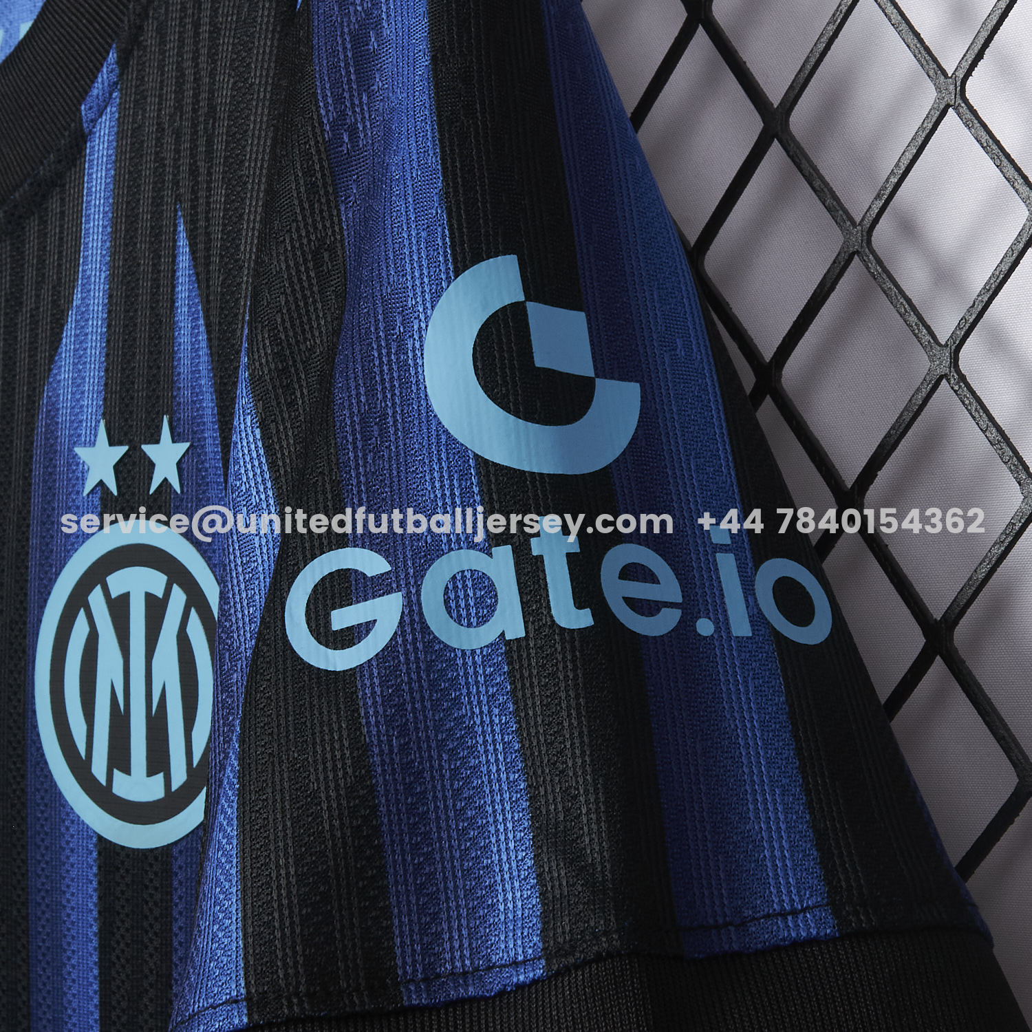 unitedfutballjersey-Inter Milan 25-26 Home Kids Kit - Player Version