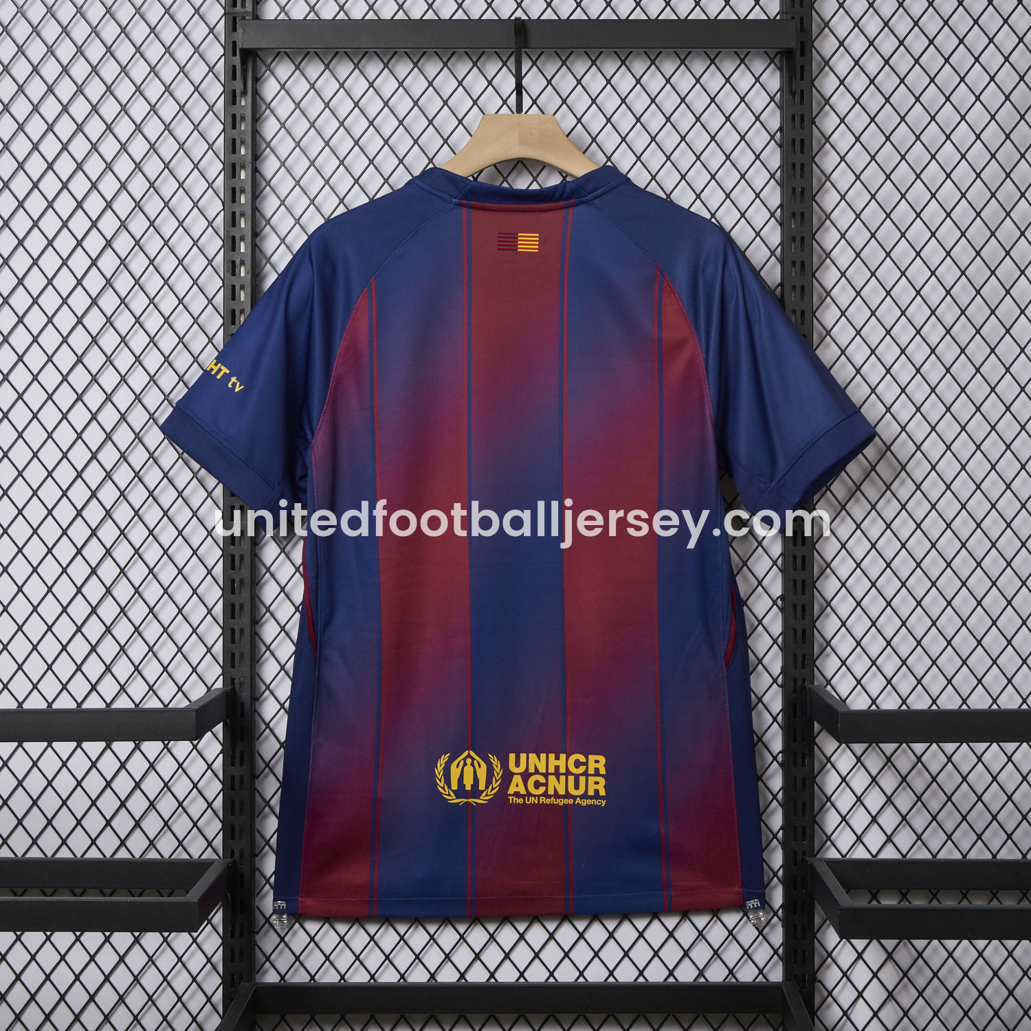unitedfutballjersey-Barcelona 25-26 Home Jersey - Fans Version