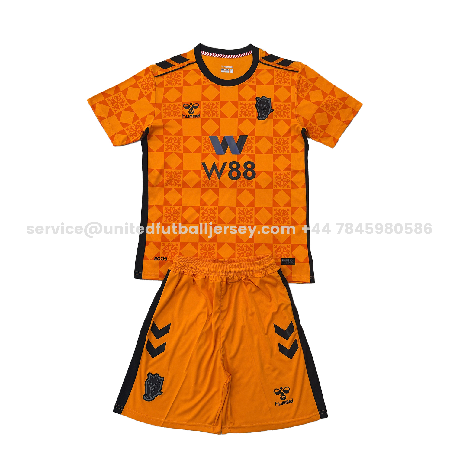 unitedfutballjersey-Sunderland 25-26 Orange Goalkeeper Men's Adult Jersey Set - Fans Version