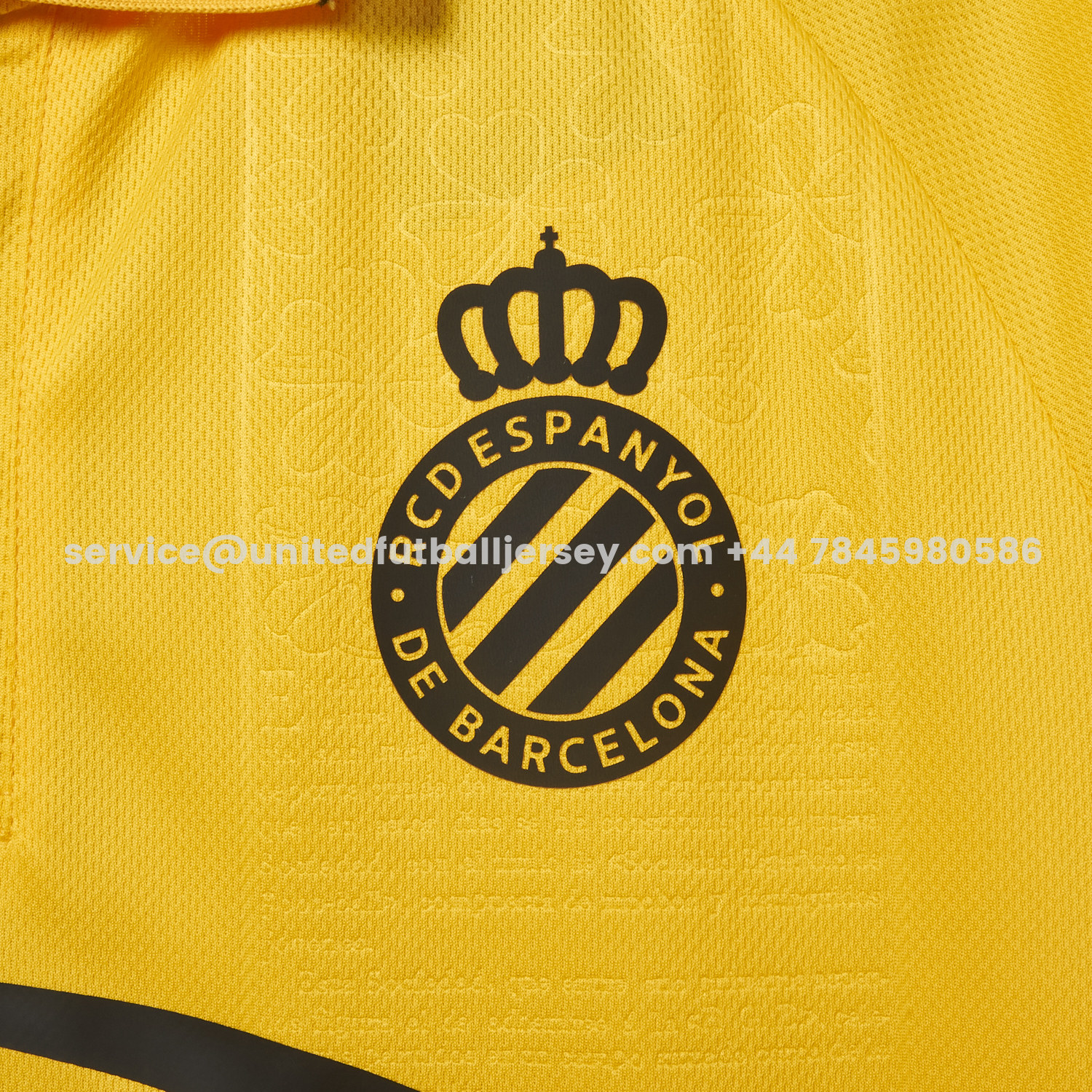 unitedfutballjersey-RCD Espanyol 25-26 125th Anniversary Yellow Jersey - Fans Version