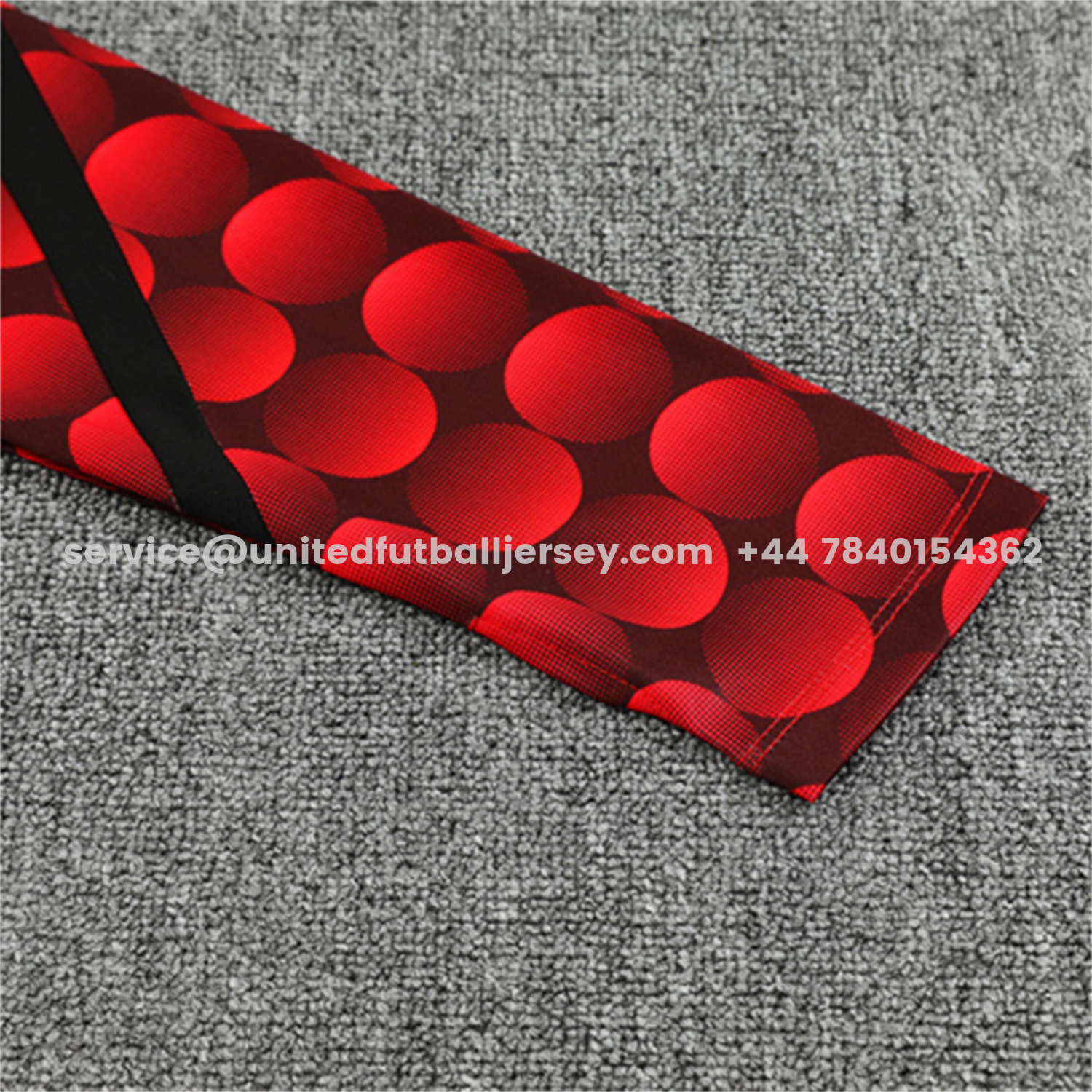 unitedfutballjersey-Feyenoord 25-26 Long Sleeve Training Set - Red Top & Black Pants