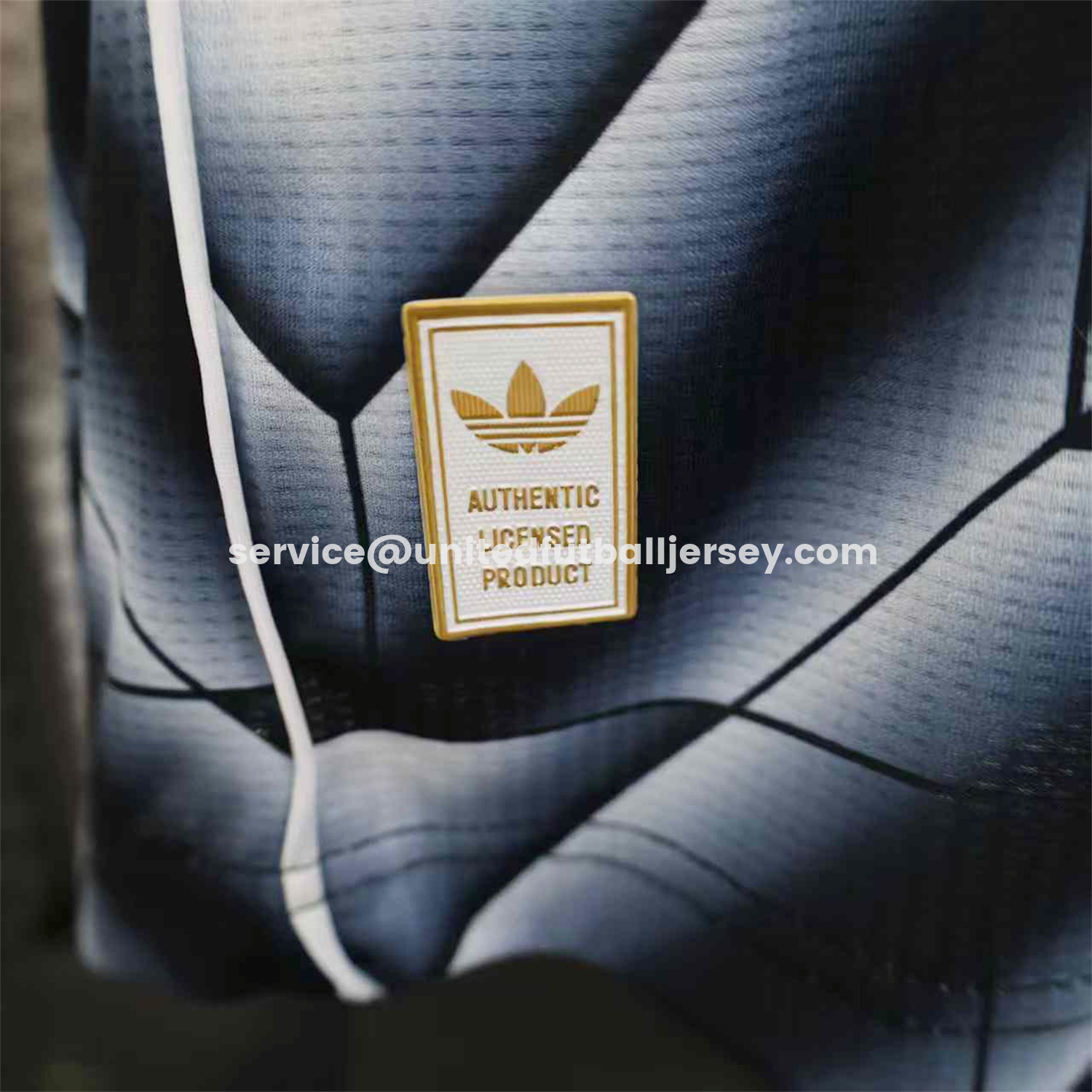 unitedfutballjersey-Real Madrid 25-26 Refracted Black Light White Special Jersey - Player Version