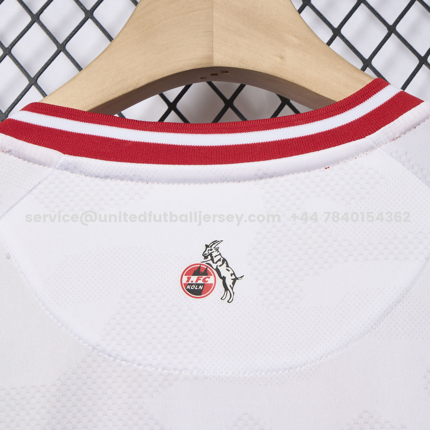 unitedfutballjersey-Köln 25-26 Home Jersey - Fans Version