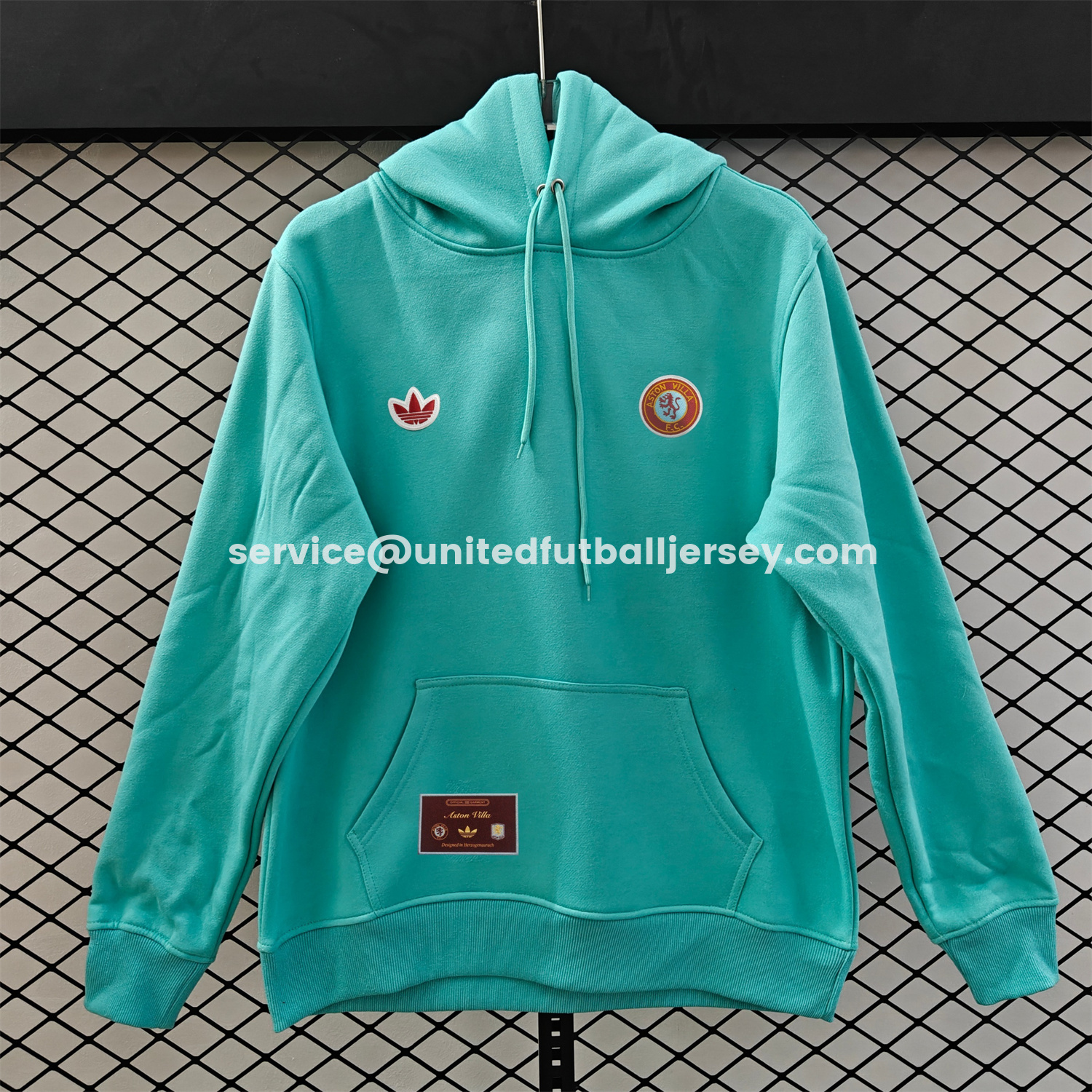 unitedfutballjersey-Aston Villa 25-26 Originals Terrace Icon Unisex Pullover Hoodie