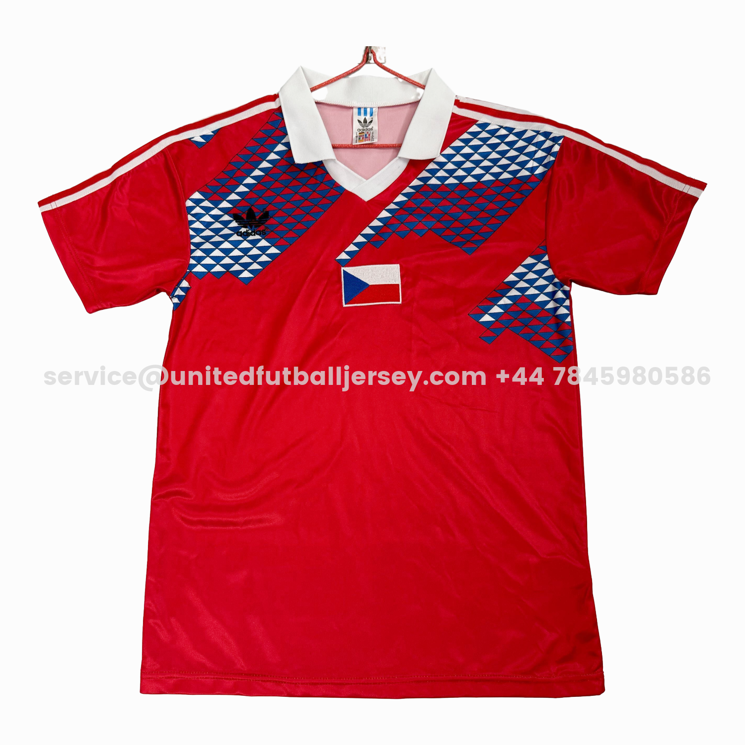unitedfutballjersey-Retro Slovakia 1990 Home Jersey