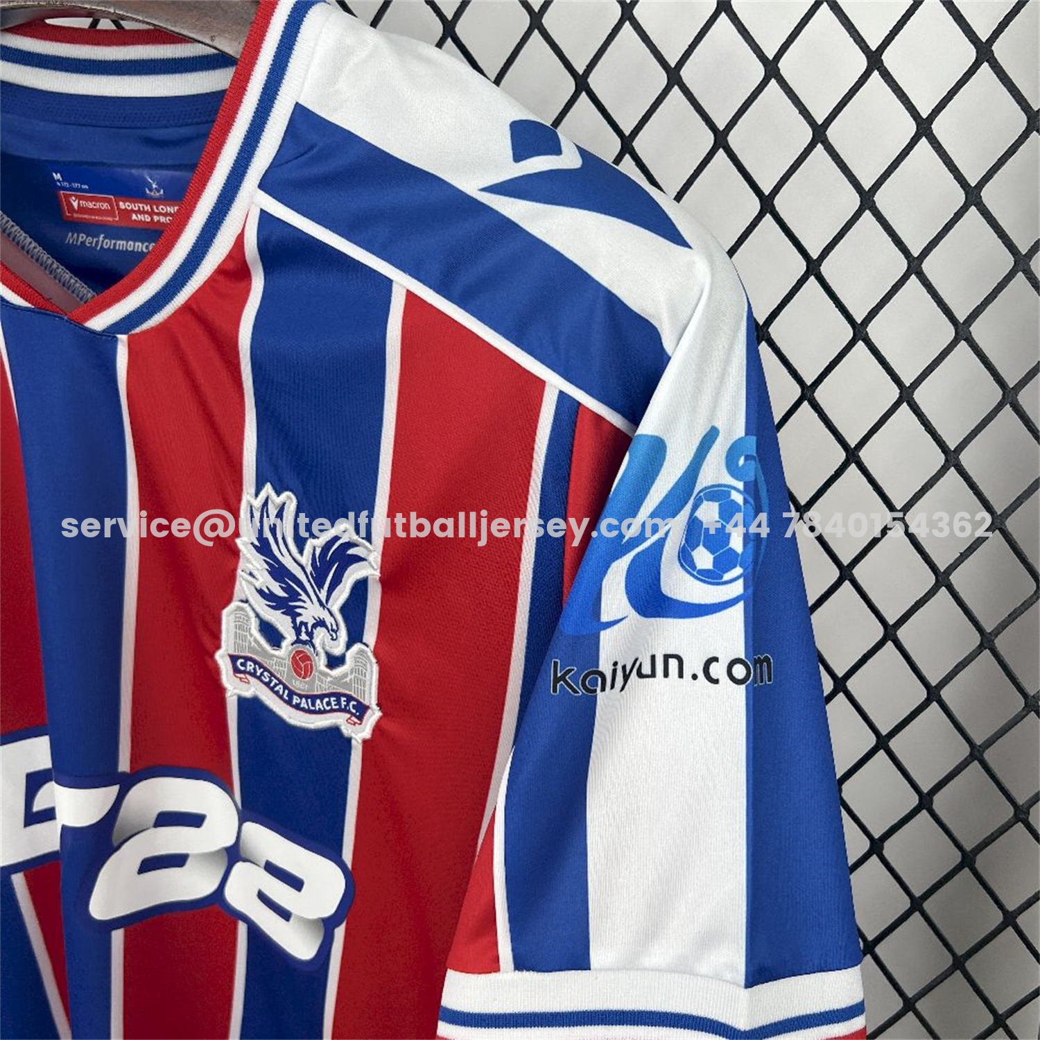 unitedfutballjersey-Crystal Palace 25-26 Home Jersey - Fans Version