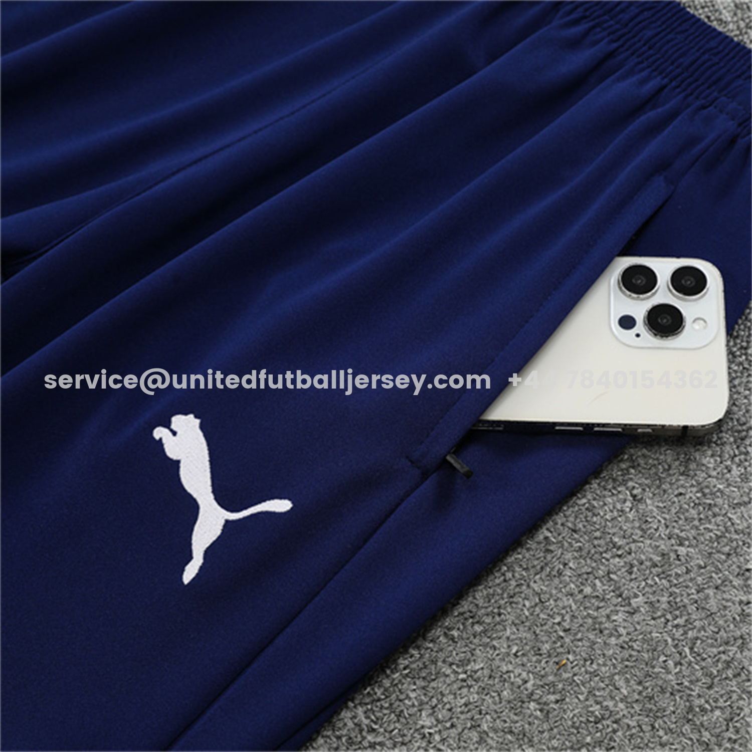 unitedfutballjersey-Manchester City 25-26 Long Sleeve Training Set -Light Blue Top & Deep Blue Pants