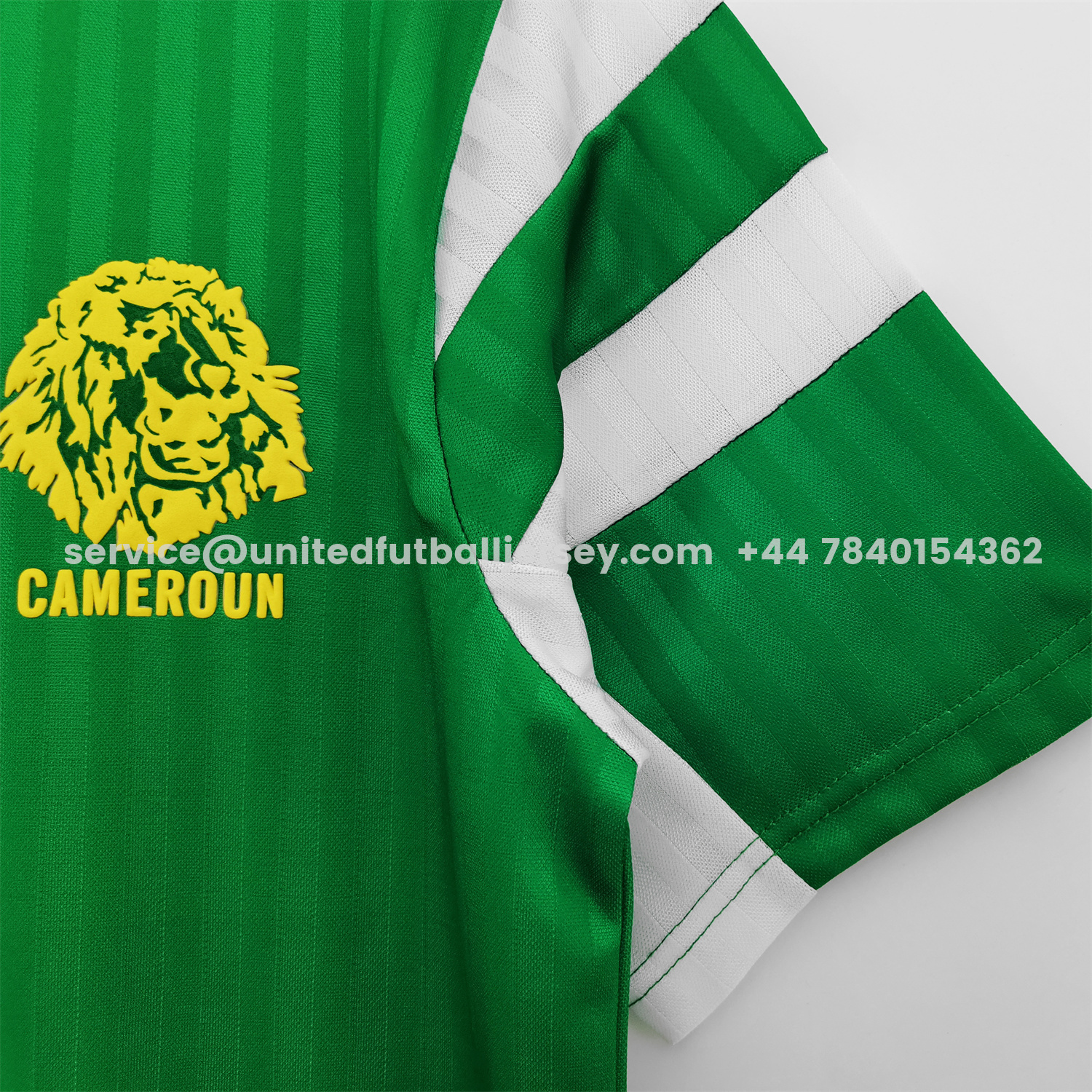 unitedfutballjersey-Retro Cameroon 1990 Home Jersey