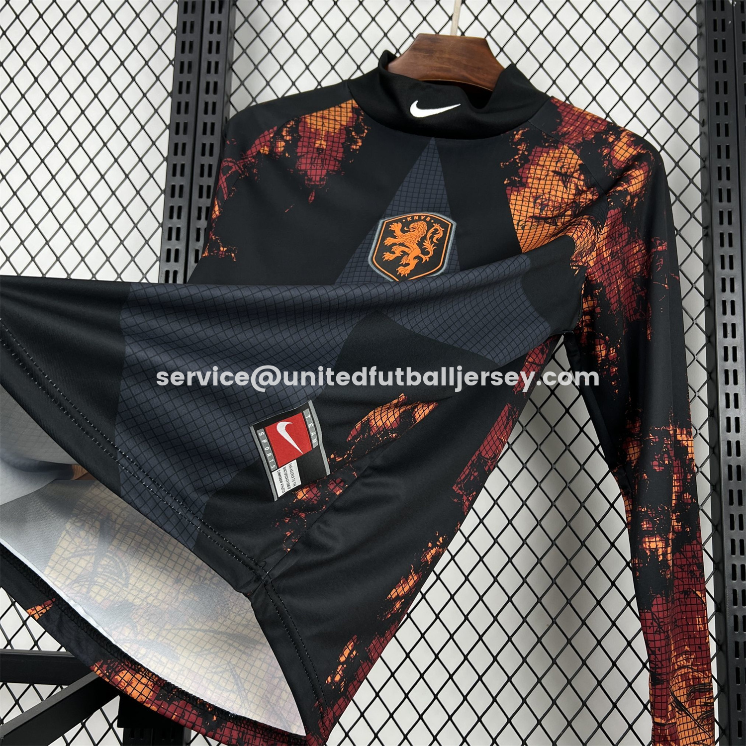 unitedfutballjersey-Netherlands 2026 Hollywood Special Long Sleeves Jersey - Fans Version