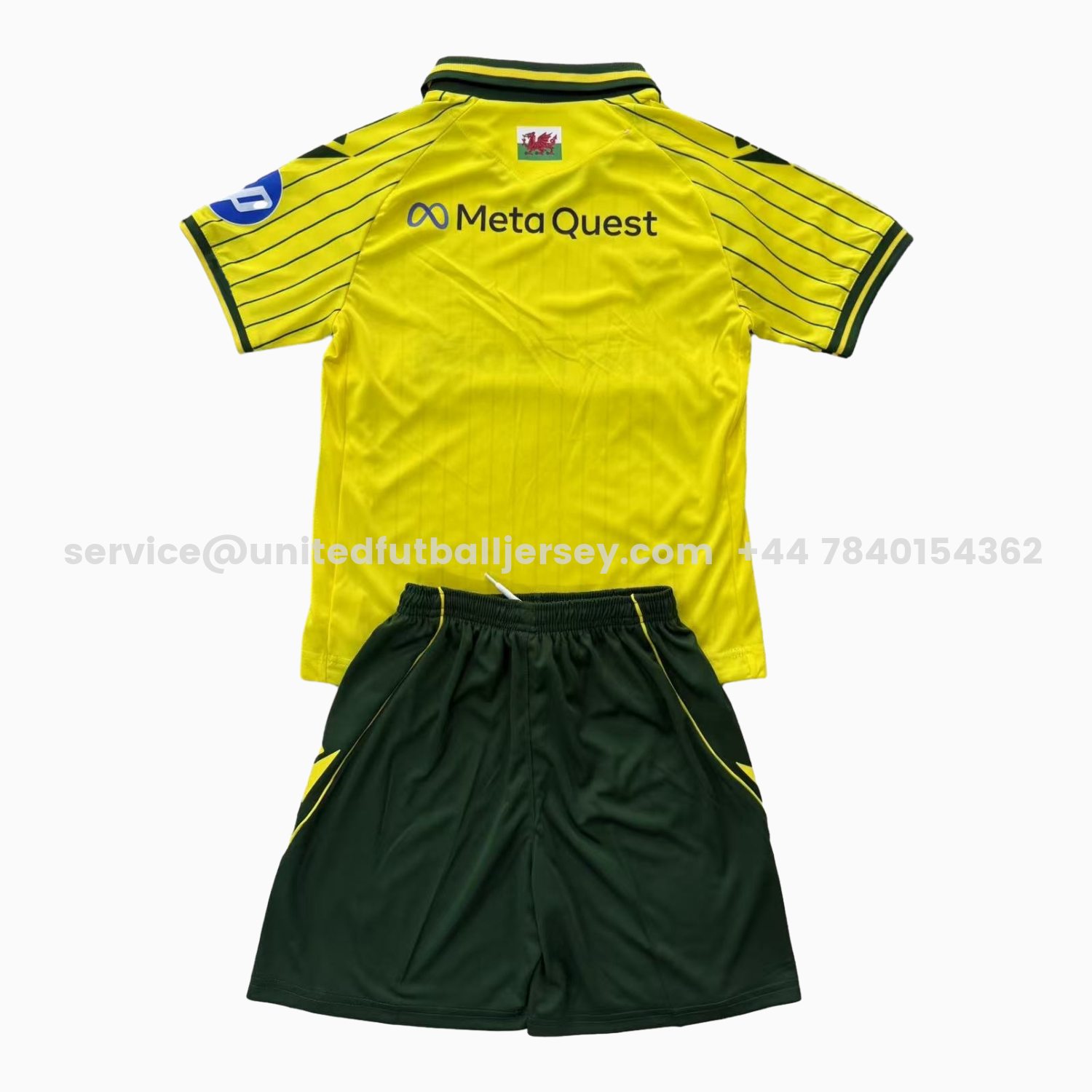 unitedfutballjersey-Wrexham 25-26 Away Kids Kit