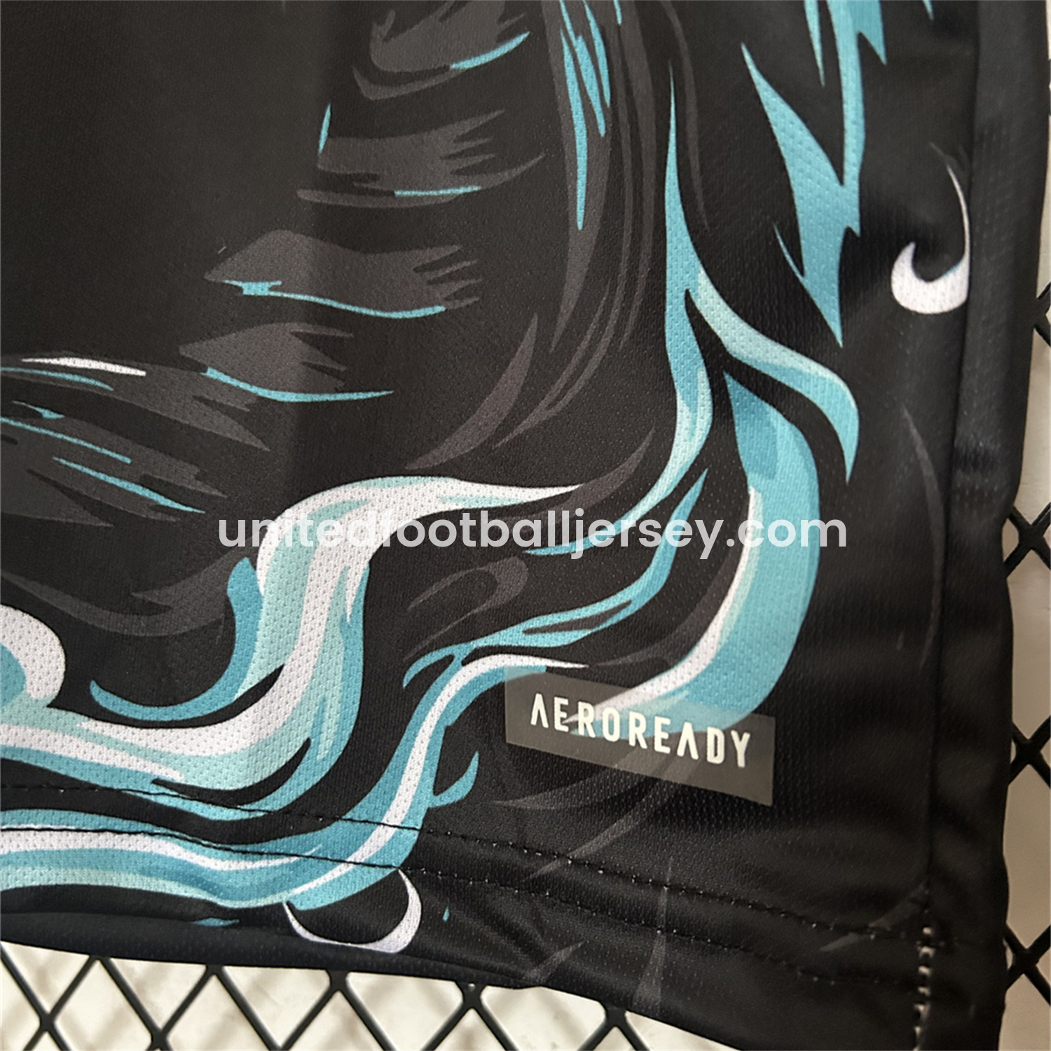 unitedfutballjersey-Real Madrid 25-26 Blue Fire Black Dragon Special Edition Jersey - Fans Version