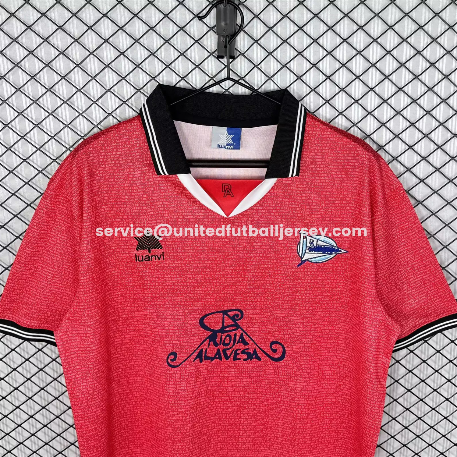 unitedfutballjersey-Retro Deportivo Alavés 2000-01 UEFA Cup Away Jersey