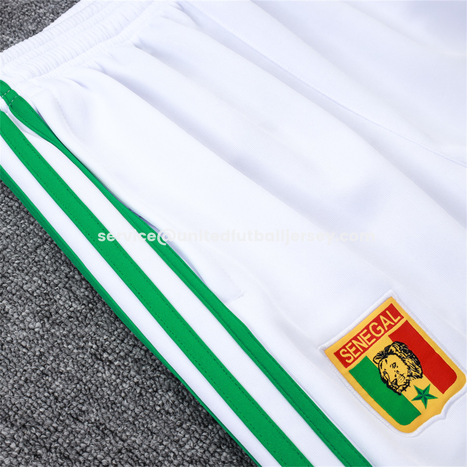 unitedfutballjersey-Senegal 2026 Jacket Training Tracksuit - White With Green Jackets & Pants